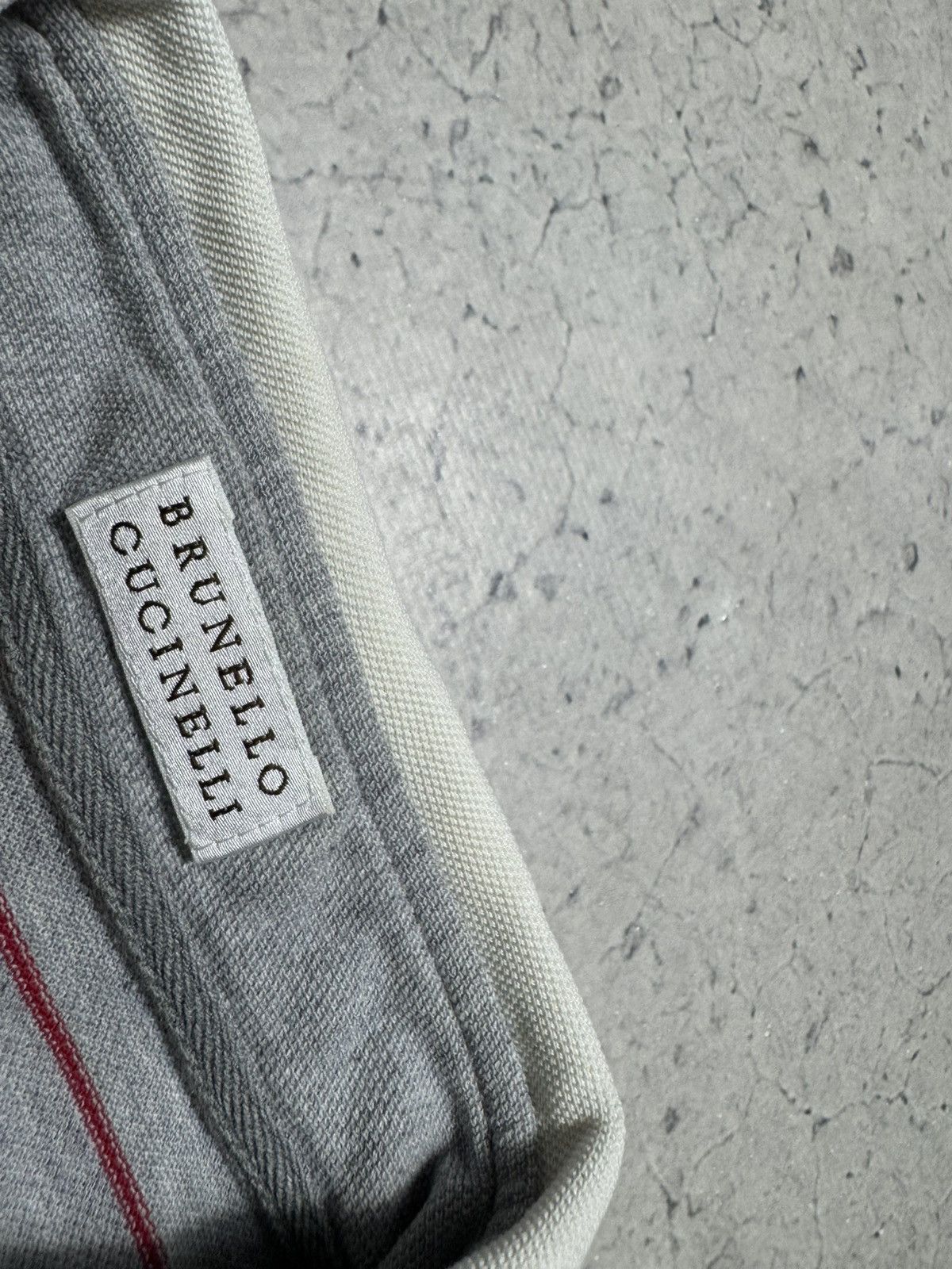 Brunello Cucinelli Brunello Cucinelli Striped Luxury Polo Shirt Size US M / EU 48-50 / 2 - 6 Thumbnail