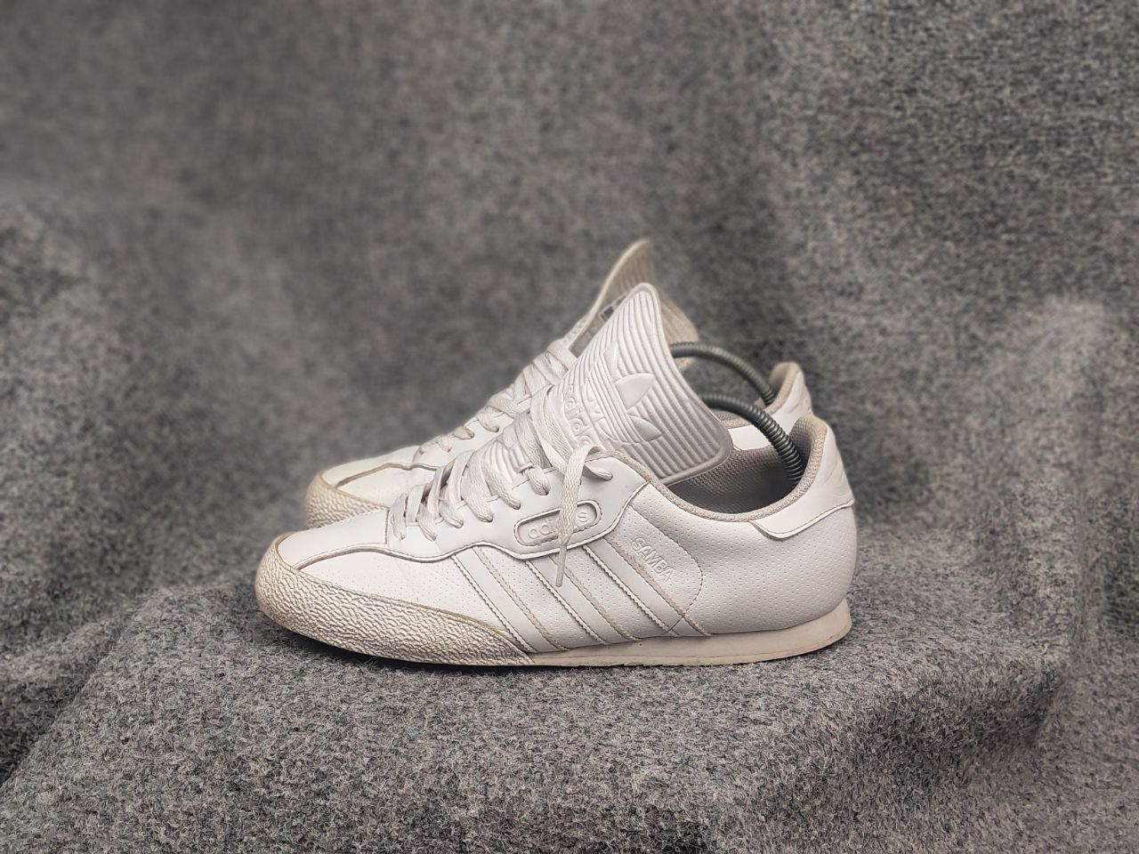 Adidas Vintage Adidas Samba Super Leather Sneakers Shoes Y2K Style Size US 10.5 / EU 43-44 - 10 Thumbnail