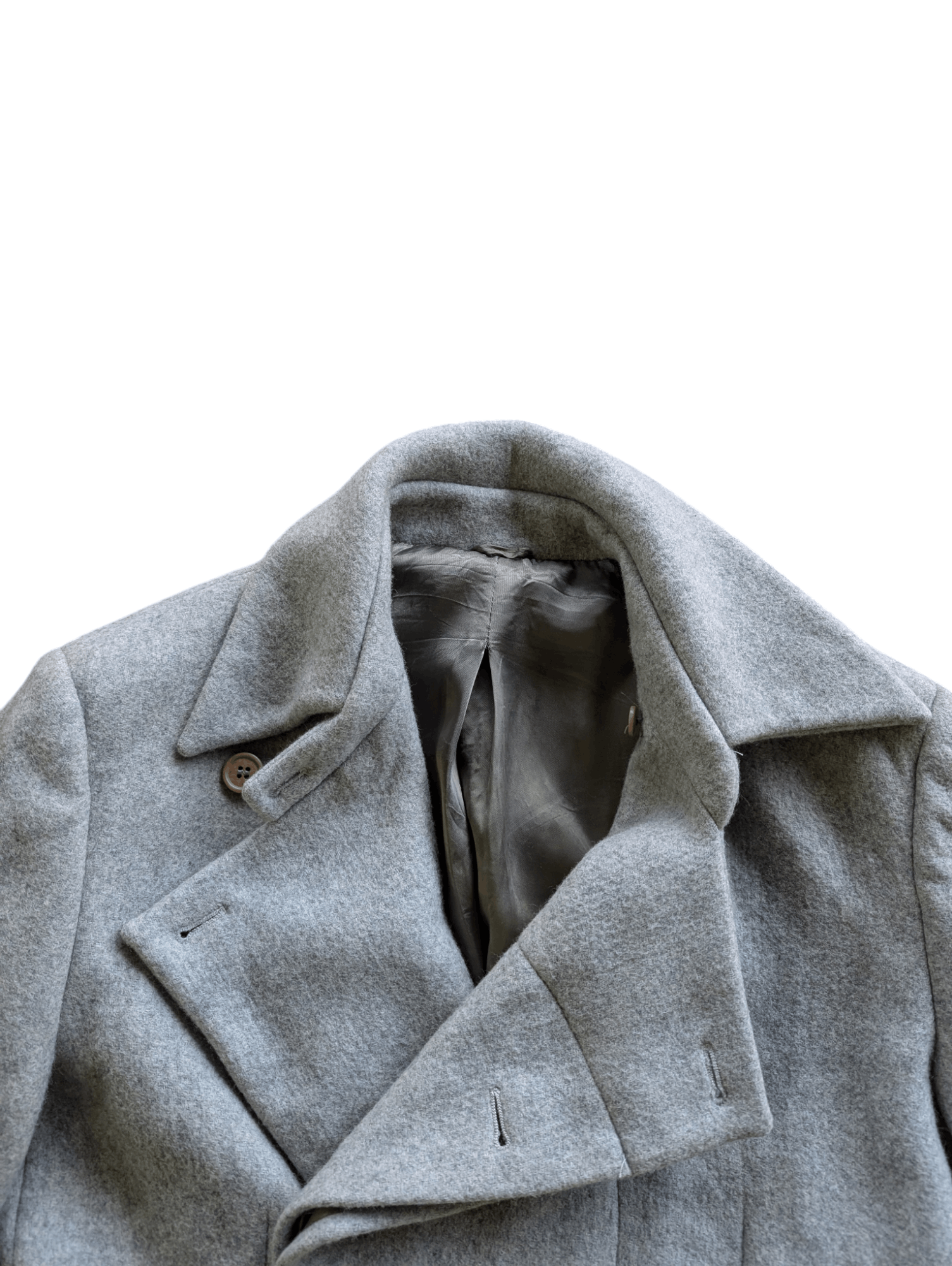 Alexander McQueen 90's Vintage Alexander McQueen Lano Wool Men’s Long Jacket Size US M / EU 48-50 / 2 - 4 Thumbnail