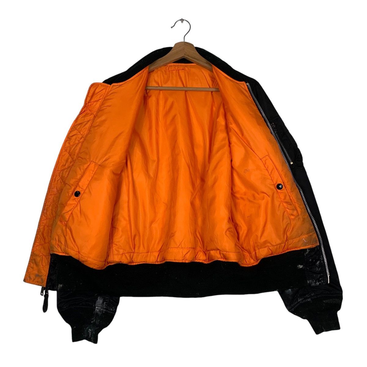 Alpha Industries Alpha Industries Paint Splatter Bomber Jacket Size US S / EU 44-46 / 1 - 11 Thumbnail