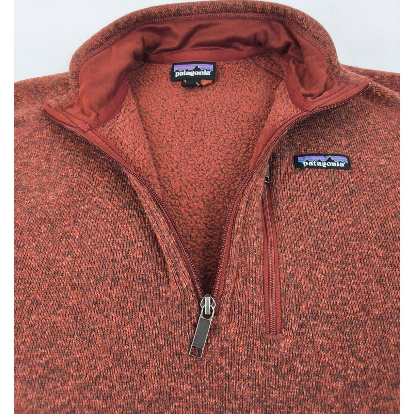 Patagonia Patagonia Better Sweater Men's M Red 1/4 Zip Fleece Lined Size US M / EU 48-50 / 2 - 6 Thumbnail