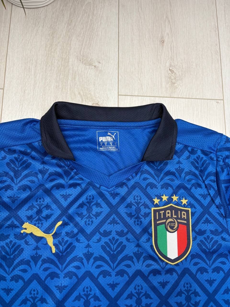 Puma 2019 Puma Italy Soccer Jersey t-shirt Retro Rare Hype Y2K Size US S / EU 44-46 / 1 - 2 Thumbnail