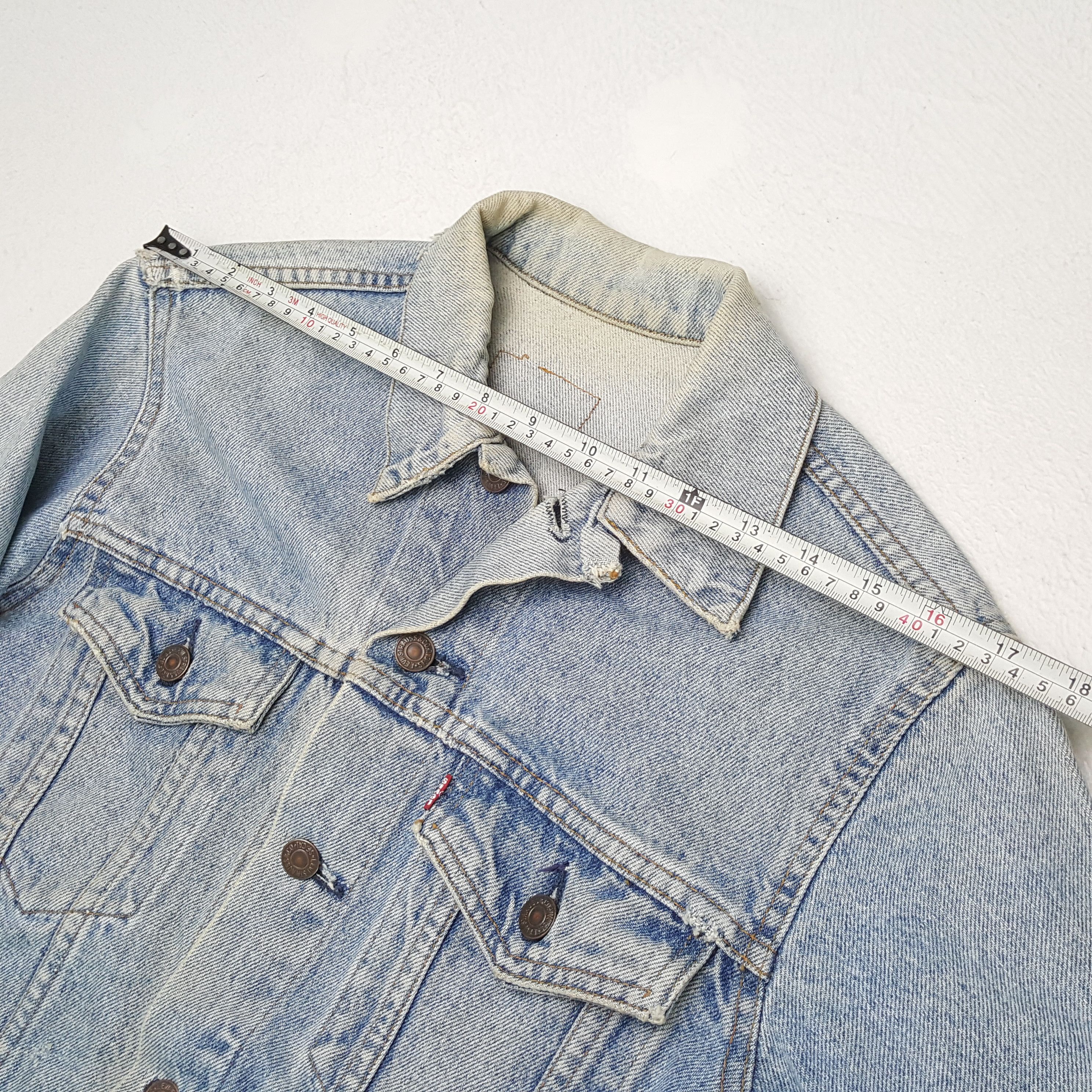 Band Tees × Levi's × Vintage Vintage LEVI'S x JAMIROQUAI Band Distressed Custom Jacket Size US S / EU 44-46 / 1 - 5 Thumbnail