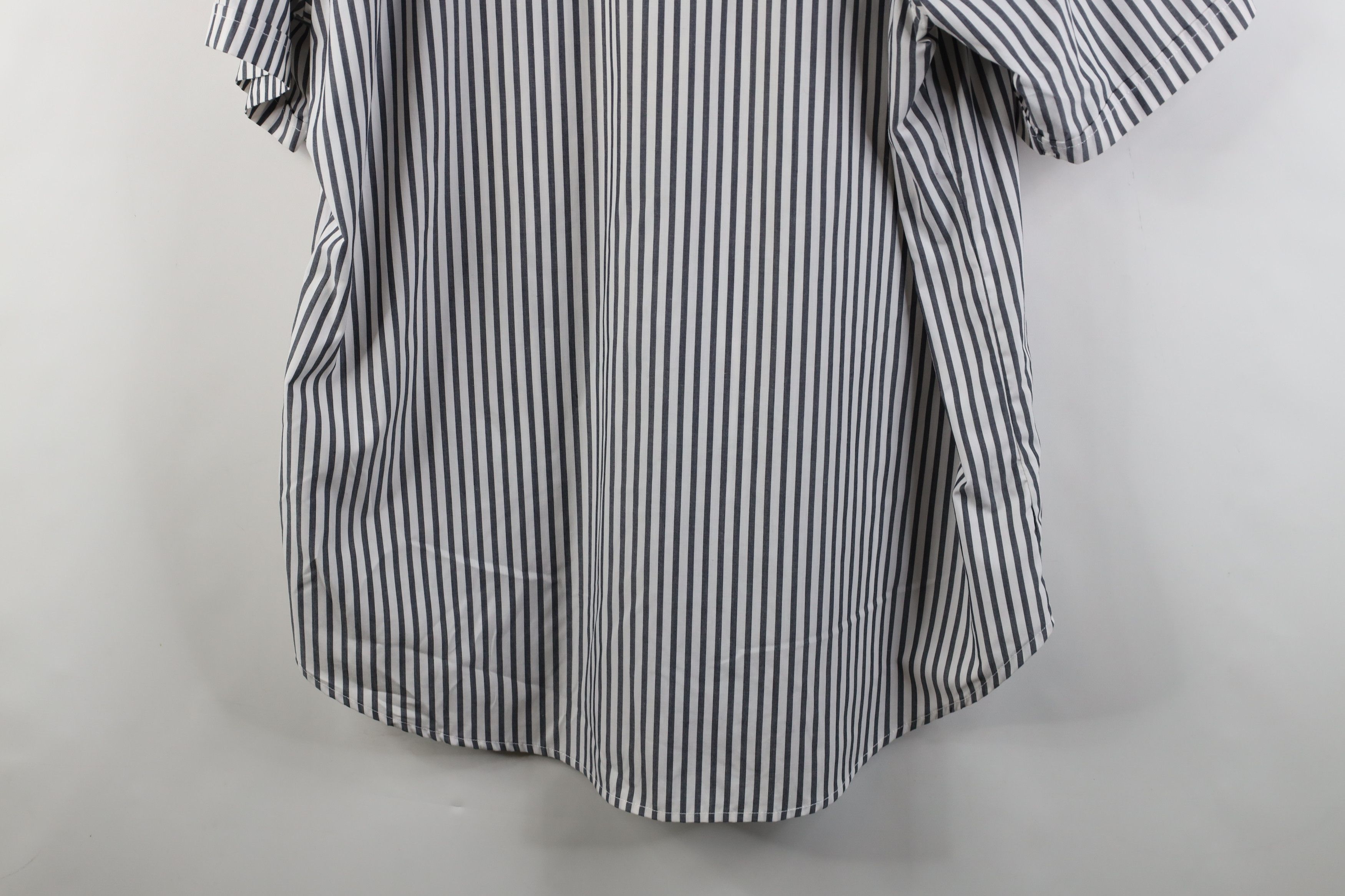 Vintage Vintage 90s Rockabilly Cowboy Striped Snap Button Shirt Size US XL / EU 56 / 4 - 12 Thumbnail