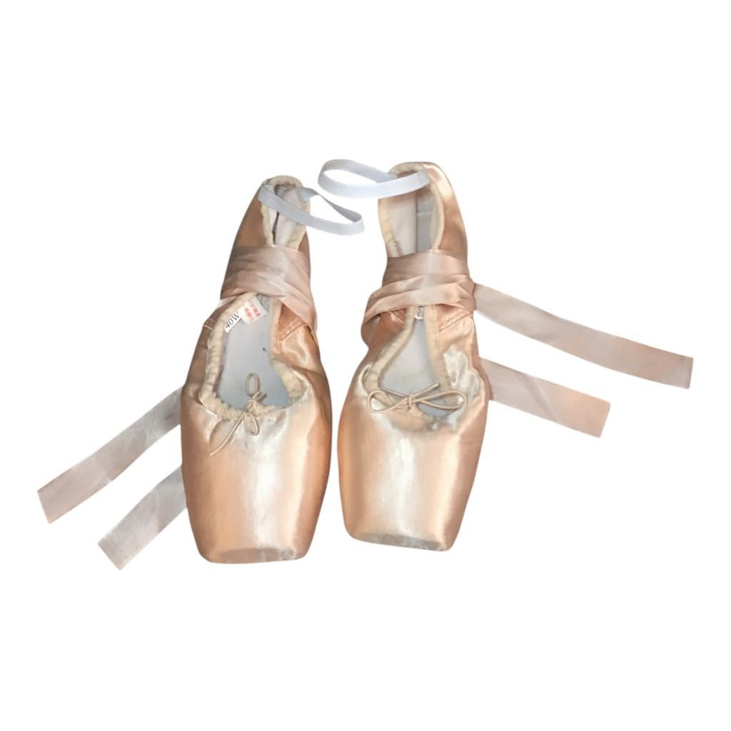 Other DayDance Ballet Pointe Dance Shoes Ribbon Ballerina Size 40 Size US 11 / IT 41 - 12 Thumbnail
