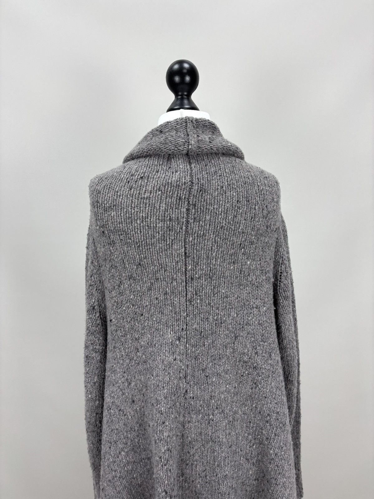 Rundholz Womens poncho cape Rundholz Size S Color Gray Size S / US 4 / IT 40 - 9 Thumbnail