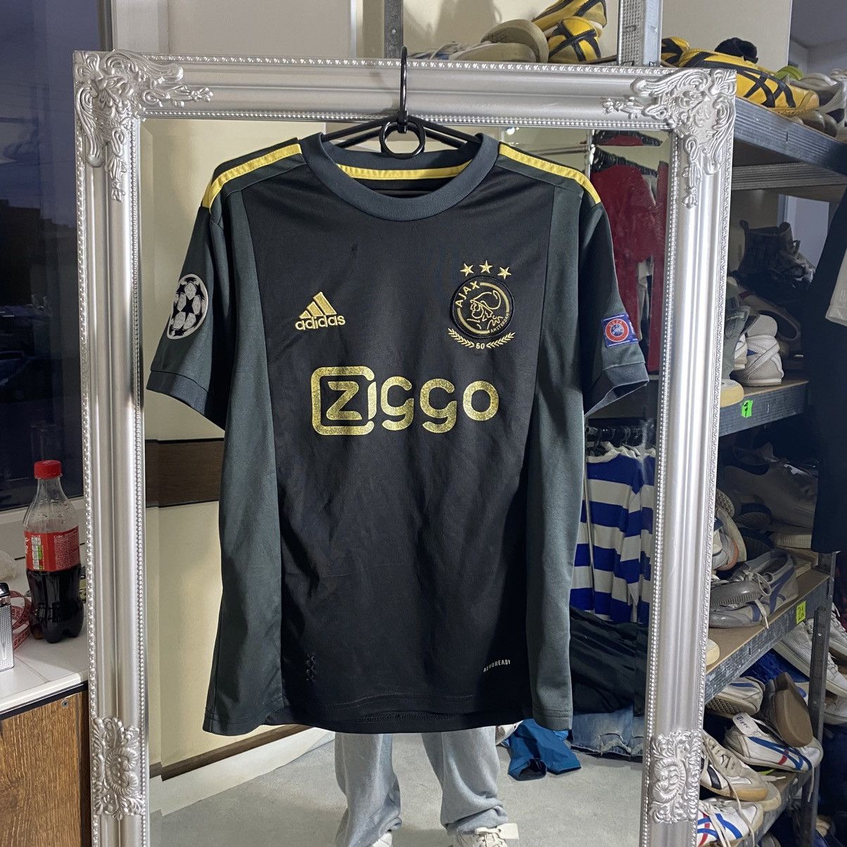 Adidas Ajax jersey Champions League Size US S / EU 44-46 / 1 - 1 Thumbnail