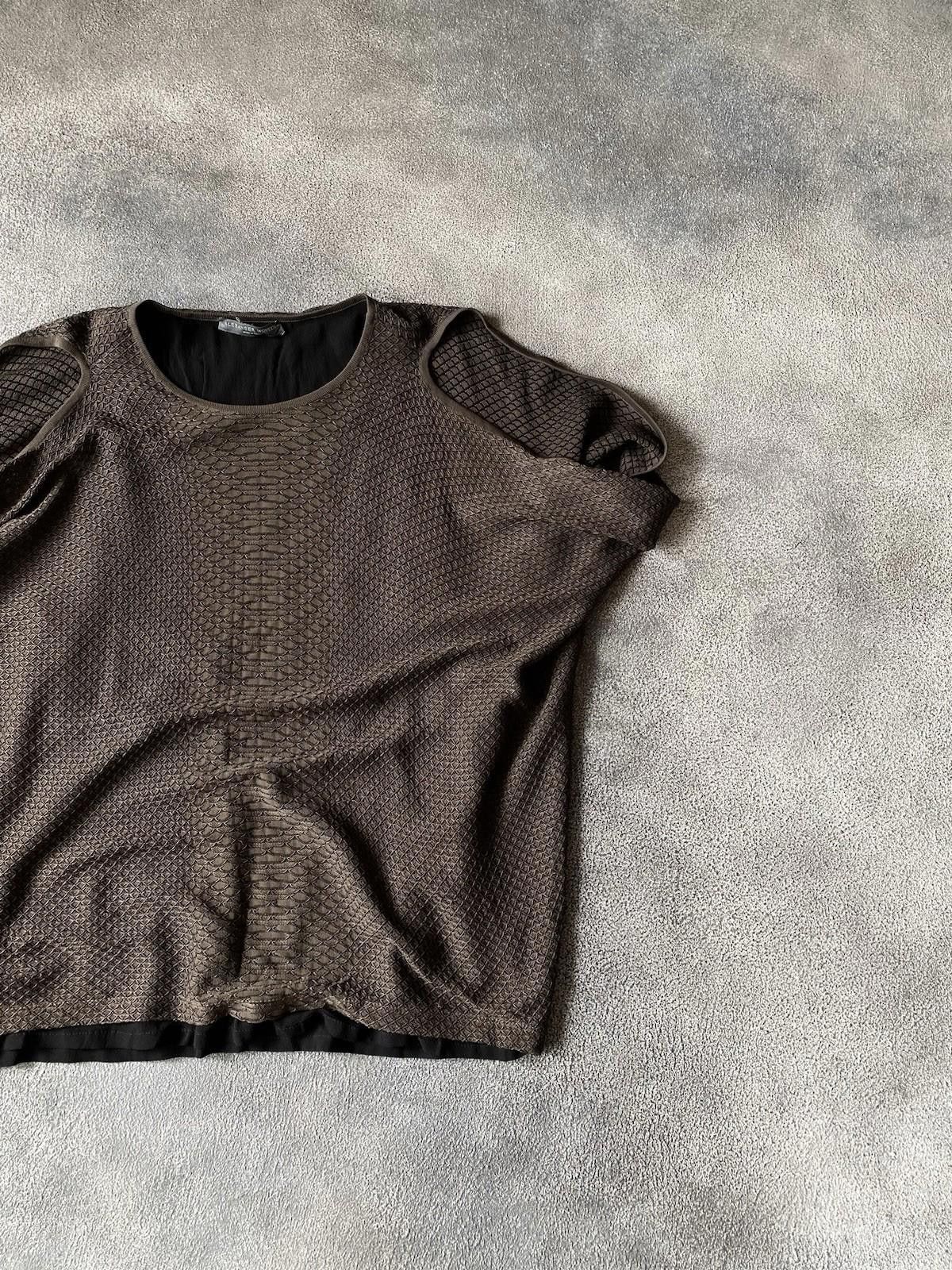 Alexander McQueen 2000`s Alexander McQueen Phyton Structure Suit Top / Skirt Size S / US 4 / IT 40 - 7 Thumbnail