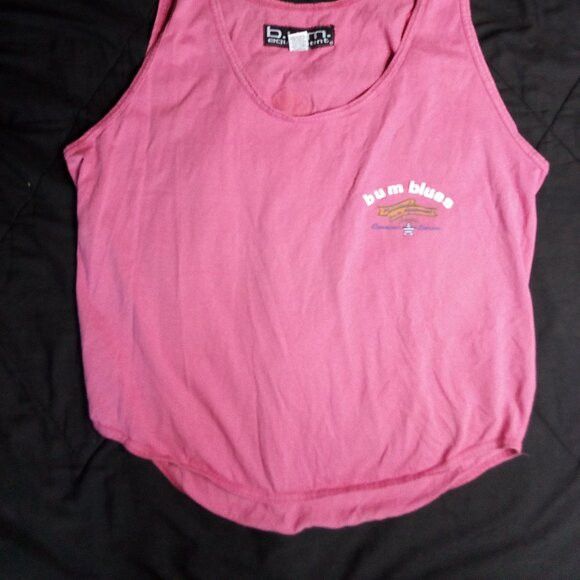 B.U.M Equipment Vintage B.U.M. Blues Tank Top Shirt Size US XL / EU 56 / 4 - 3 Thumbnail
