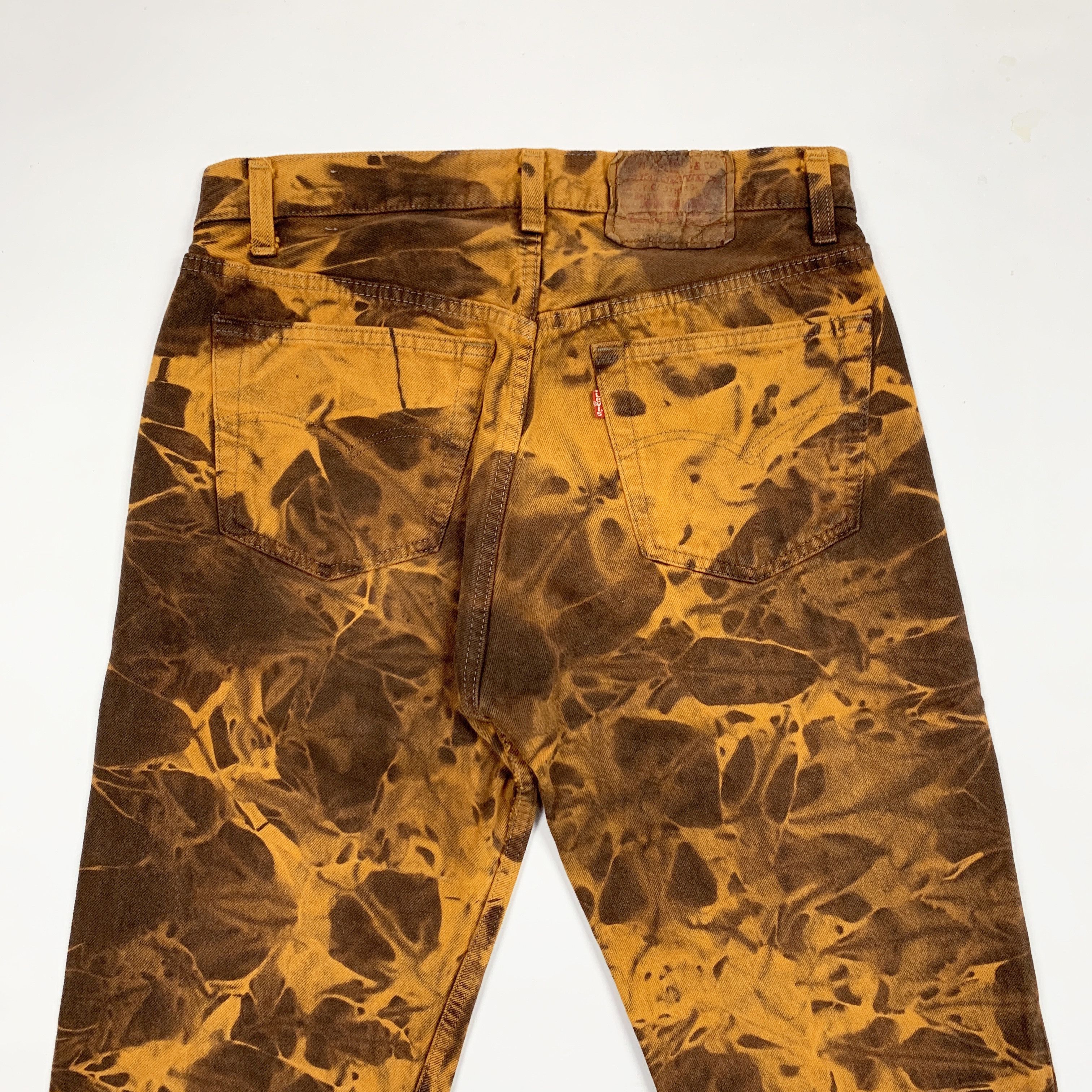 Levi's 90s 501 *Made in US* Tie Dyed Jeans Size US 31 - 7 Thumbnail