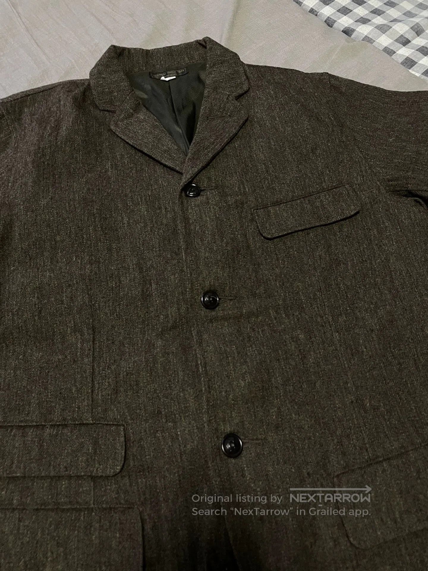 WEST RIDE Vintage Hunting Style Wool Blazer. Size US L / EU 52-54 / 3 - 3 Thumbnail
