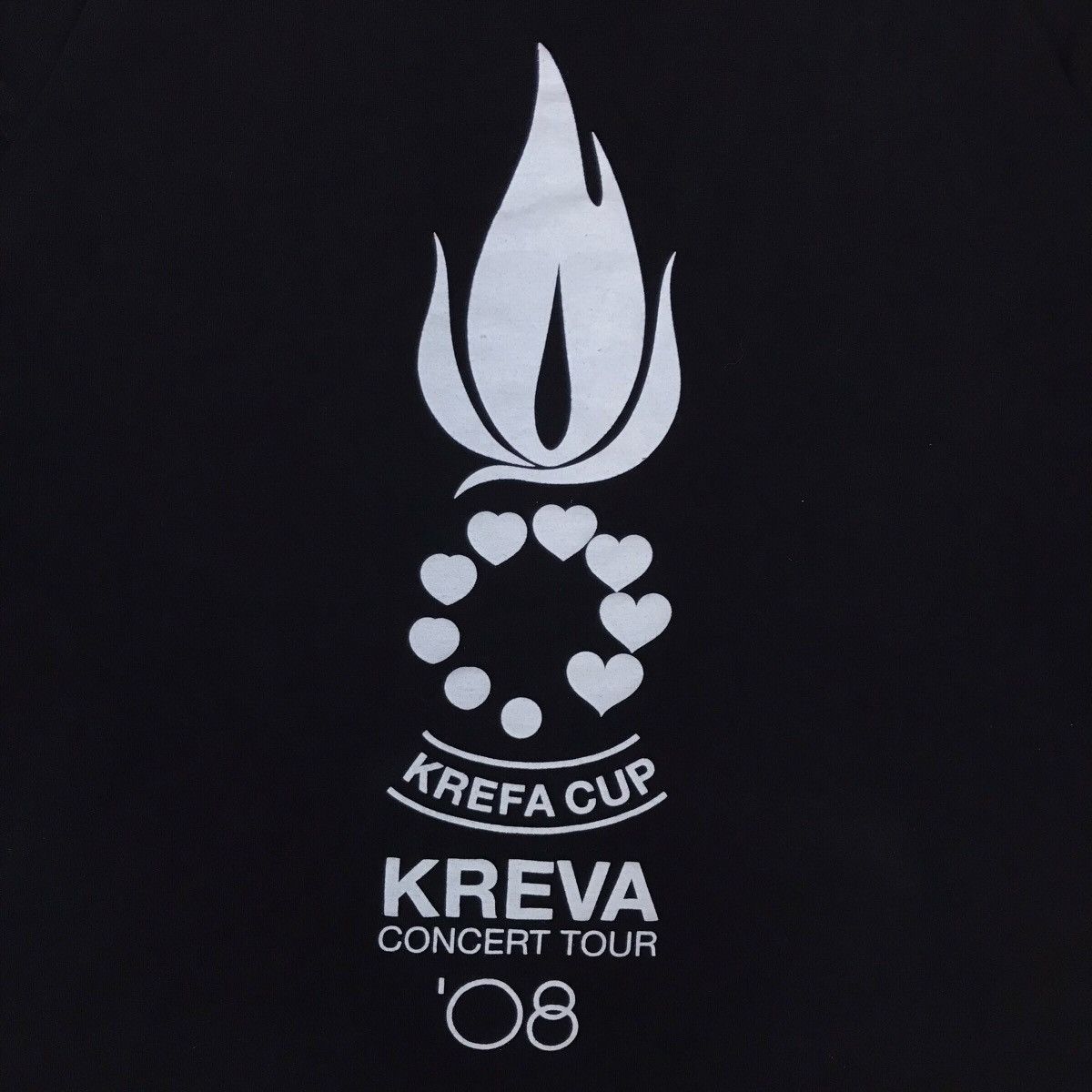Vintage Vintage Kreva Concert Tour Krefa Cup Tee Shirt Size US L / EU 52-54 / 3 - 8 Thumbnail