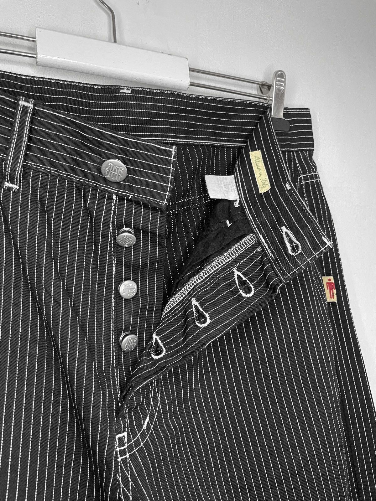 Jean Paul Gaultier × Vintage Jean Paul Gaultier JPG Vintage Striped Pants Size US 34 / EU 50 - 7 Thumbnail