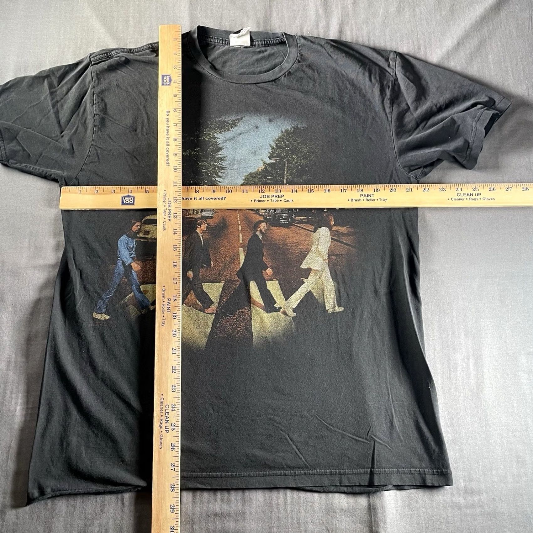 Apple VINTAGE The Beatles Abbey Road Shirt Mens Large Black 2005 Apple Corps Size US L / EU 52-54 / 3 - 5 Thumbnail