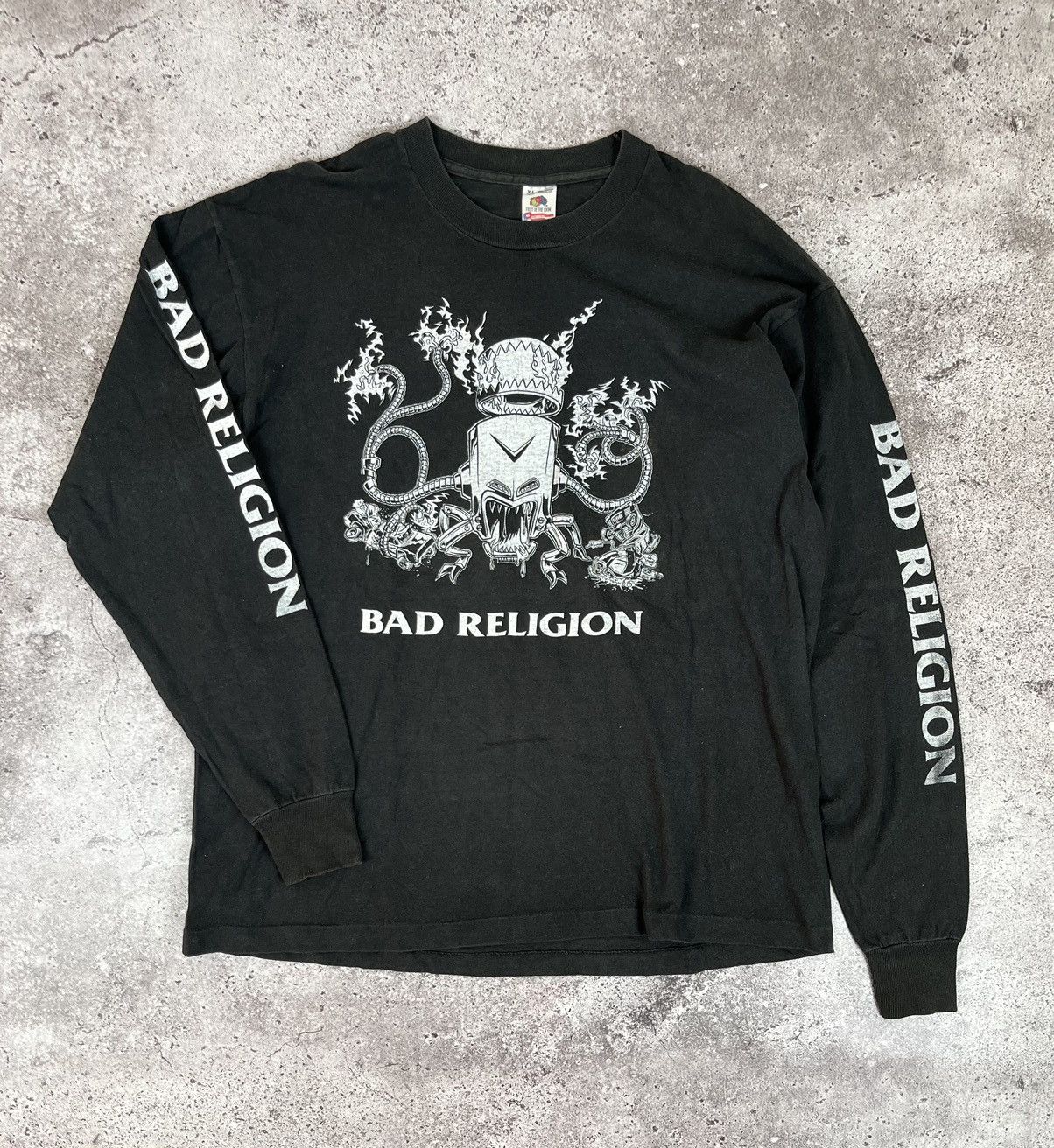 Vintage Bad Religion Vintage 1993 Generator Tour Longsleeve T Shirt ...