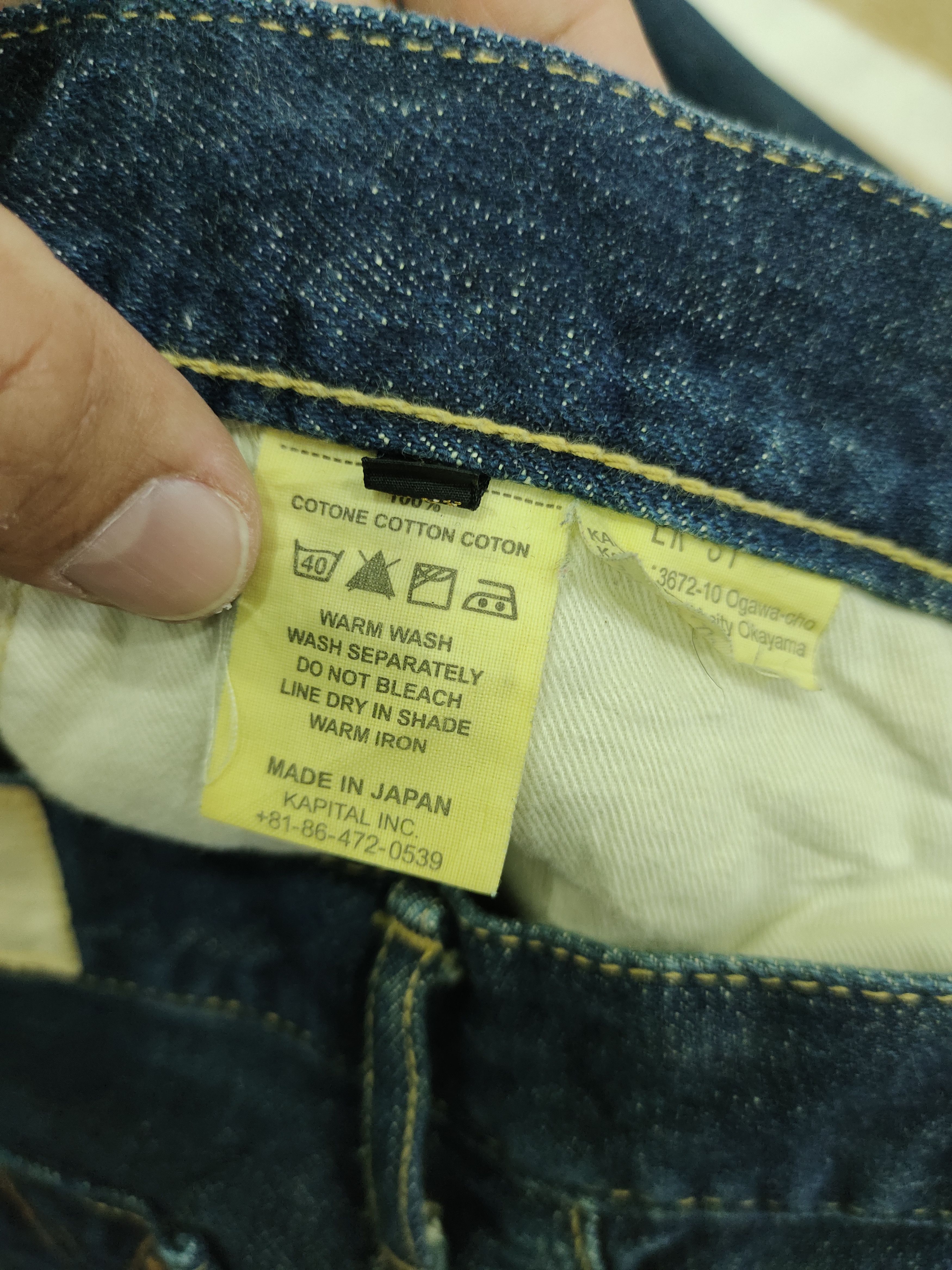 Kapital Vintage Kapital Japanese Designer Japanese Size US 30 / EU 46 - 7 Thumbnail