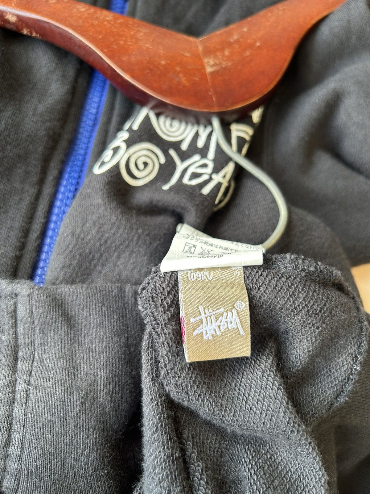 Stussy Stussy Standing Firm From 30 Years Zip Up Hoodie Size US M / EU 48-50 / 2 - 10 Thumbnail