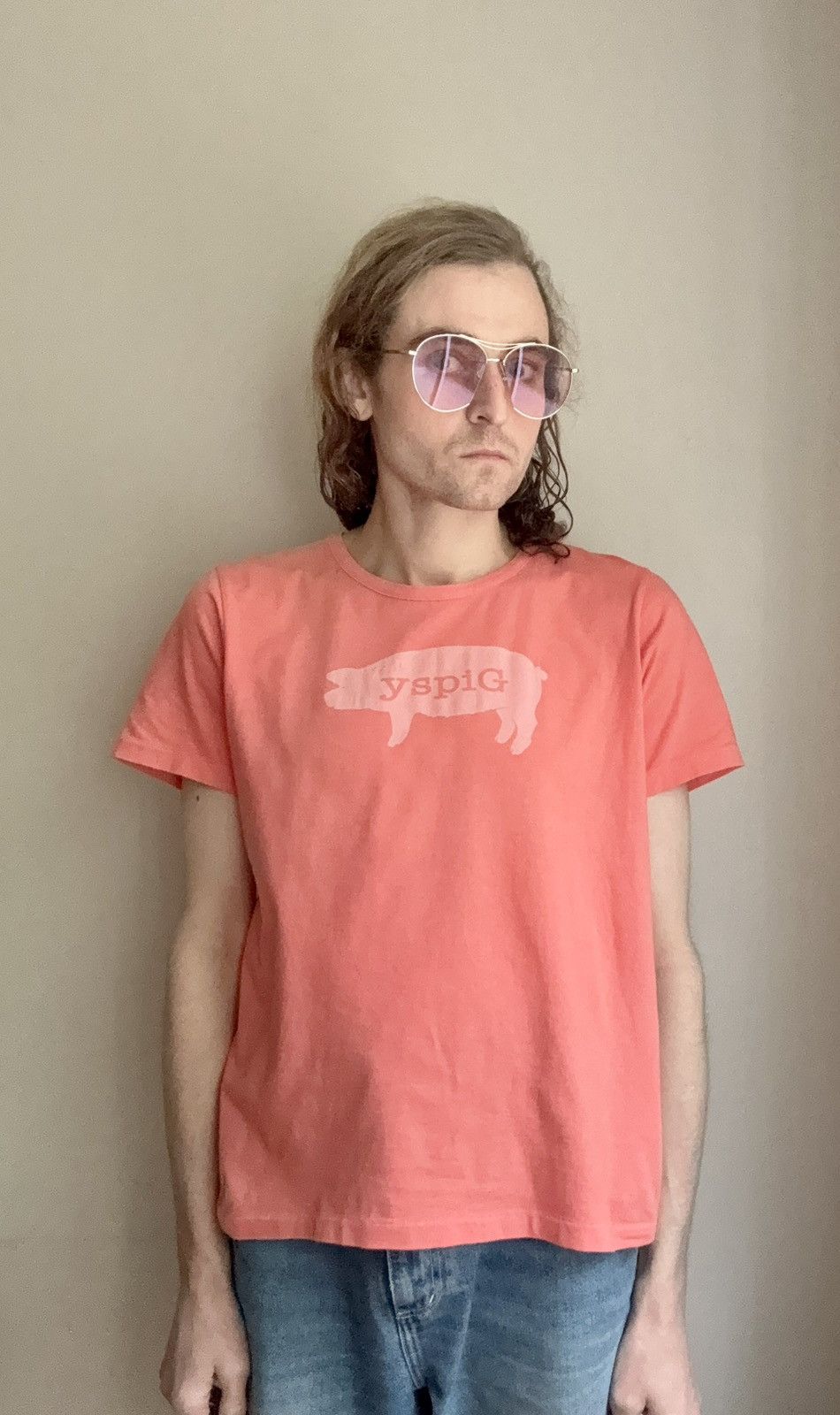 Yohji Yamamoto Yohji Yamamoto Y’s GIPSY Pig Logo Tee Size US M / EU 48-50 / 2 - 2 Thumbnail