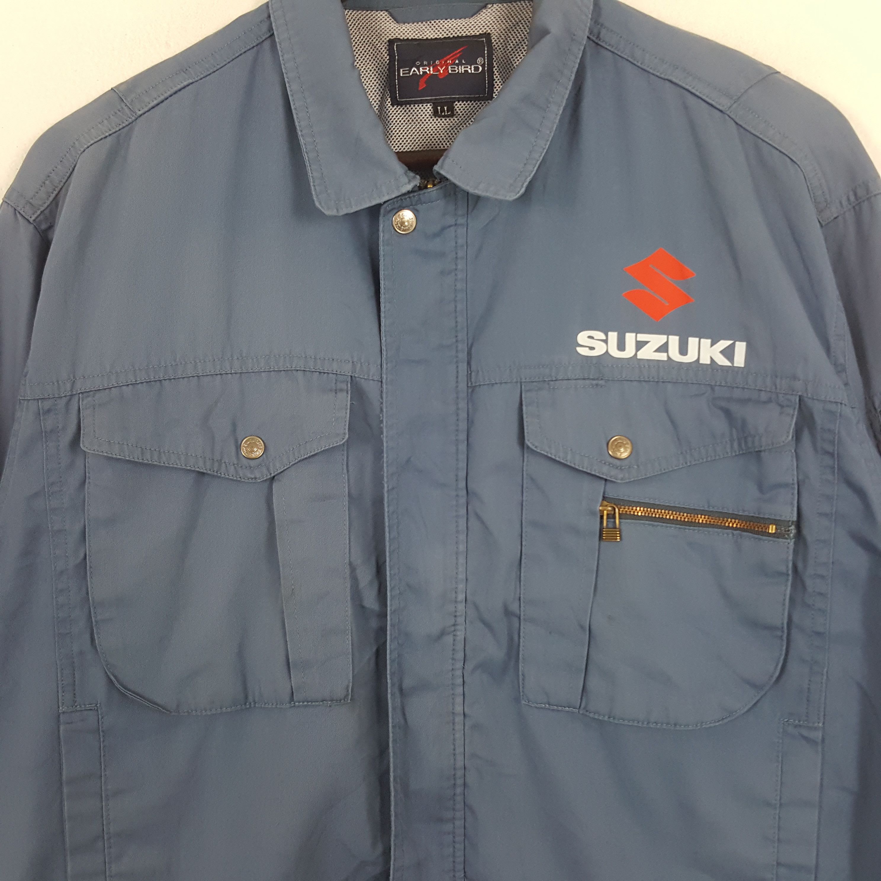 Japanese Brand × Vintage Vintage Suzuki Sport Custom Art Logo Jacket Size US L / EU 52-54 / 3 - 4 Thumbnail