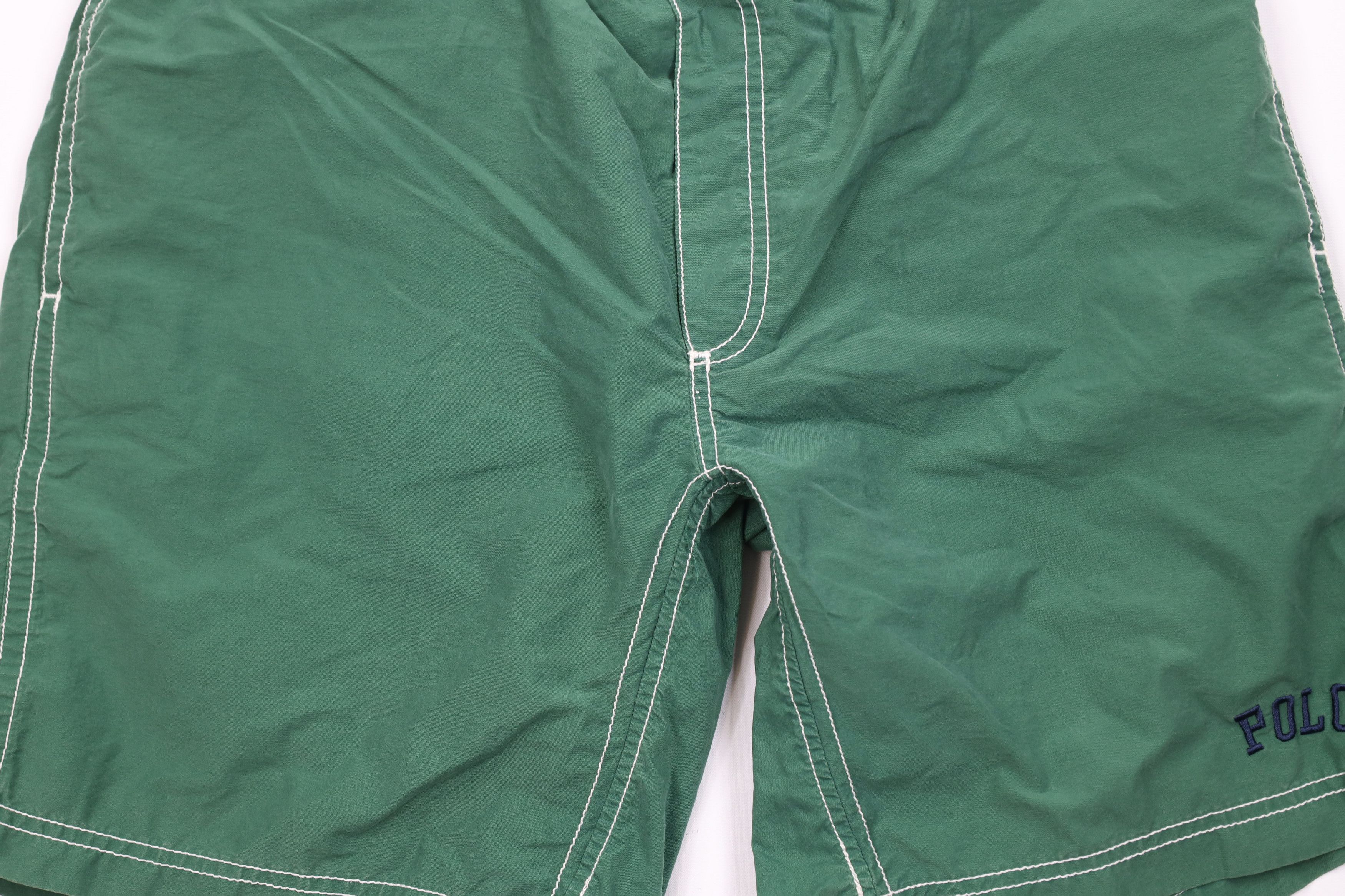 Ralph Lauren Vintage 90s Polo Sport Ralph Lauren Block Letter Shorts Size US 36 / EU 52 - 3 Thumbnail