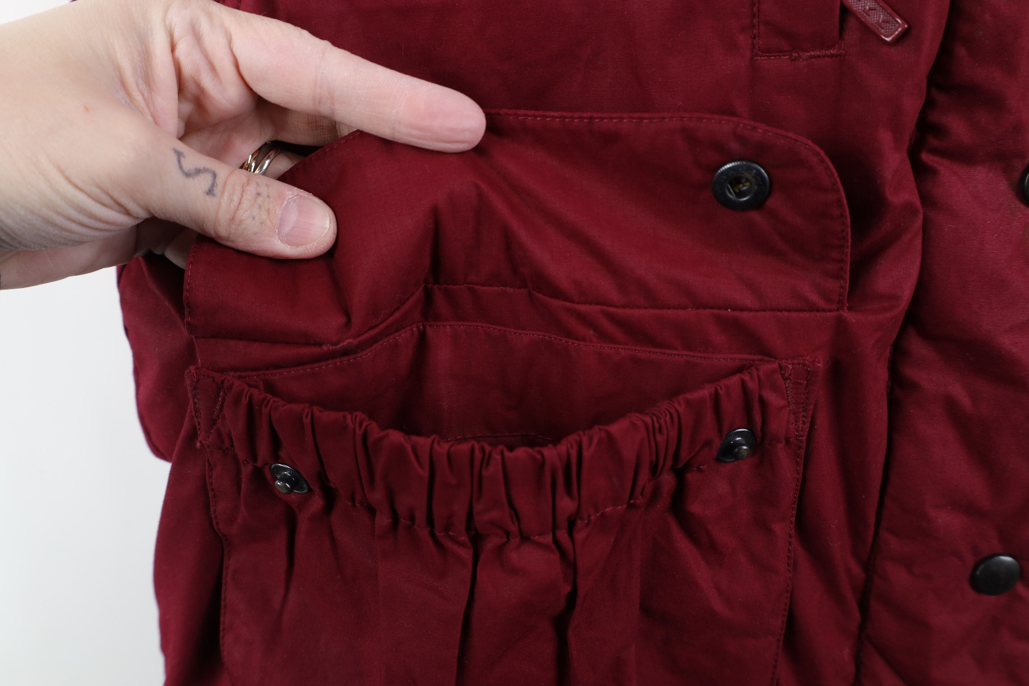 Eddie Bauer Vintage 90s Eddie Bauer Duck Down Puffer Vest Jacket Red Size M / US 6-8 / IT 42-44 - 7 Thumbnail