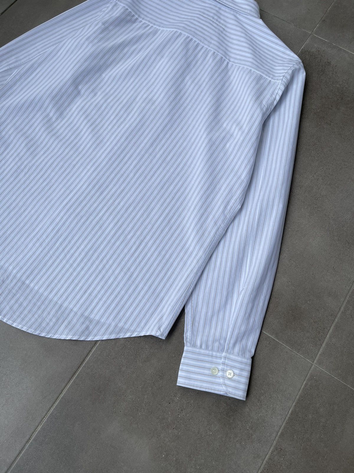 Maison Margiela !DS! SS23 Maison Margiela Stripped Numbers White Shirt Size M / US 6-8 / IT 42-44 - 17 Thumbnail