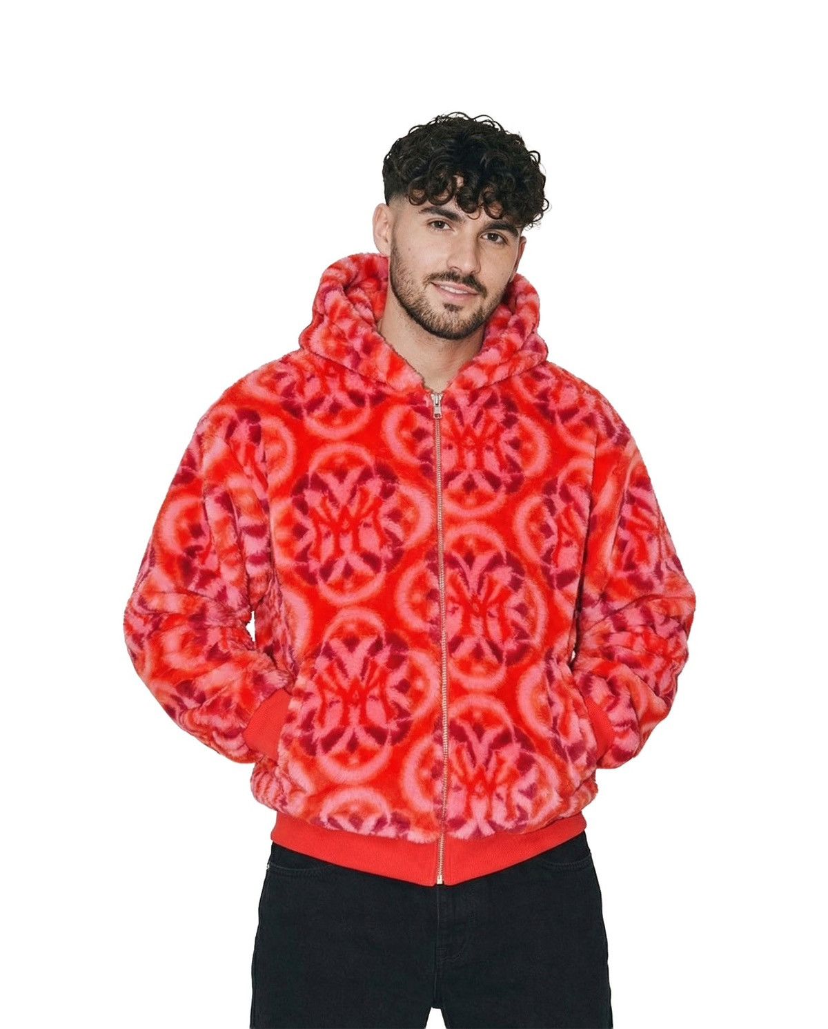 Other WATSON BRANDED RED PATTERN HOODED JACKET Size US XL / EU 56 / 4 - 8 Thumbnail