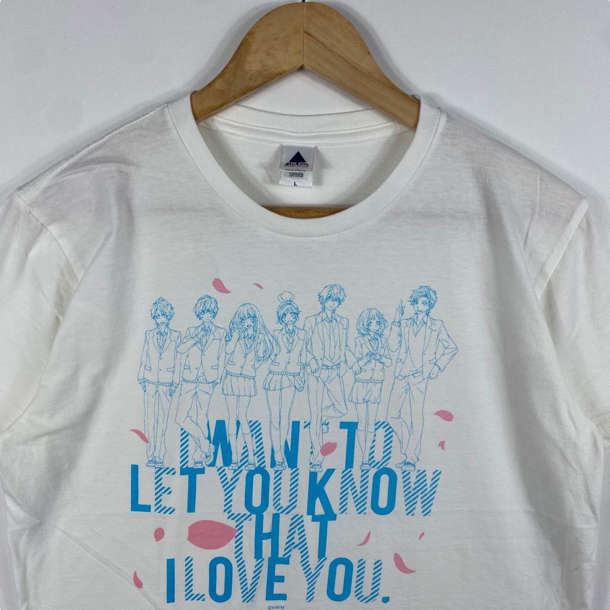 Anime × Japanese Brand KOKUHAKU JIKKO IINKAI Renai Series Anime Manga Graphic Size US M / EU 48-50 / 2 - 2 Thumbnail