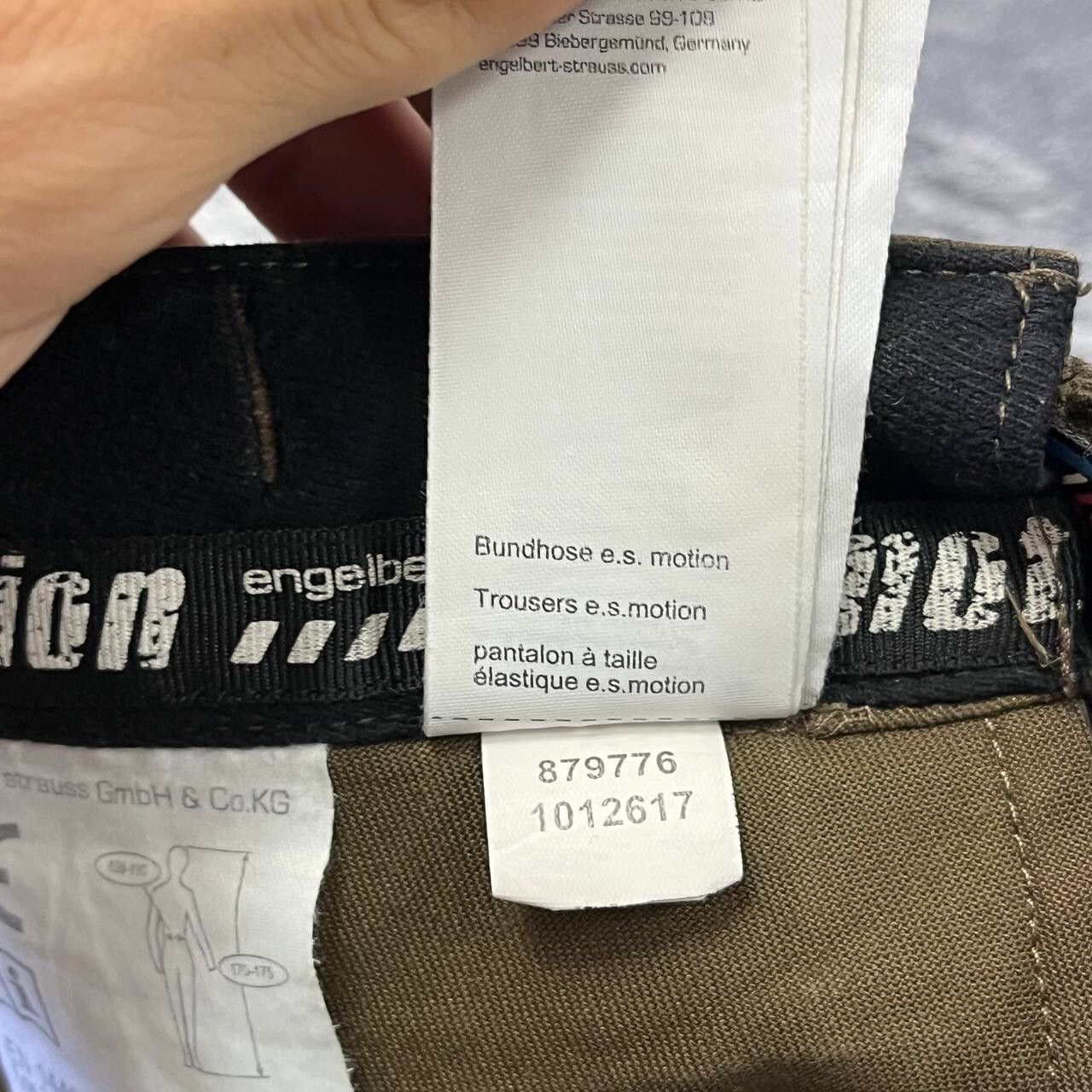 Vintage Vintage Engelbert Strauss Cargo Workwear Denim Pants Size US 29 - 13 Thumbnail
