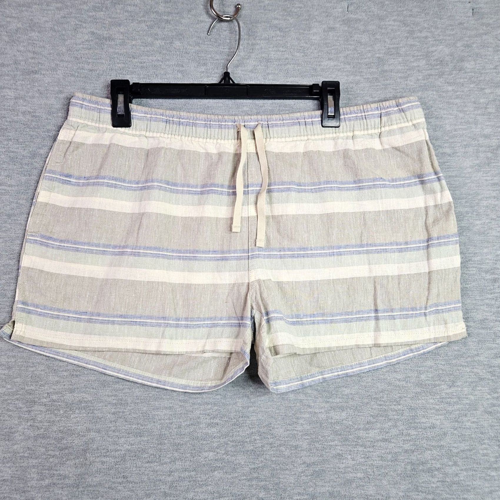Patagonia Patagonia Women’s Stripes Island Hemp Baggie Unlined Short Size 8 Size 30" / US 8 / IT 44 - 2 Thumbnail