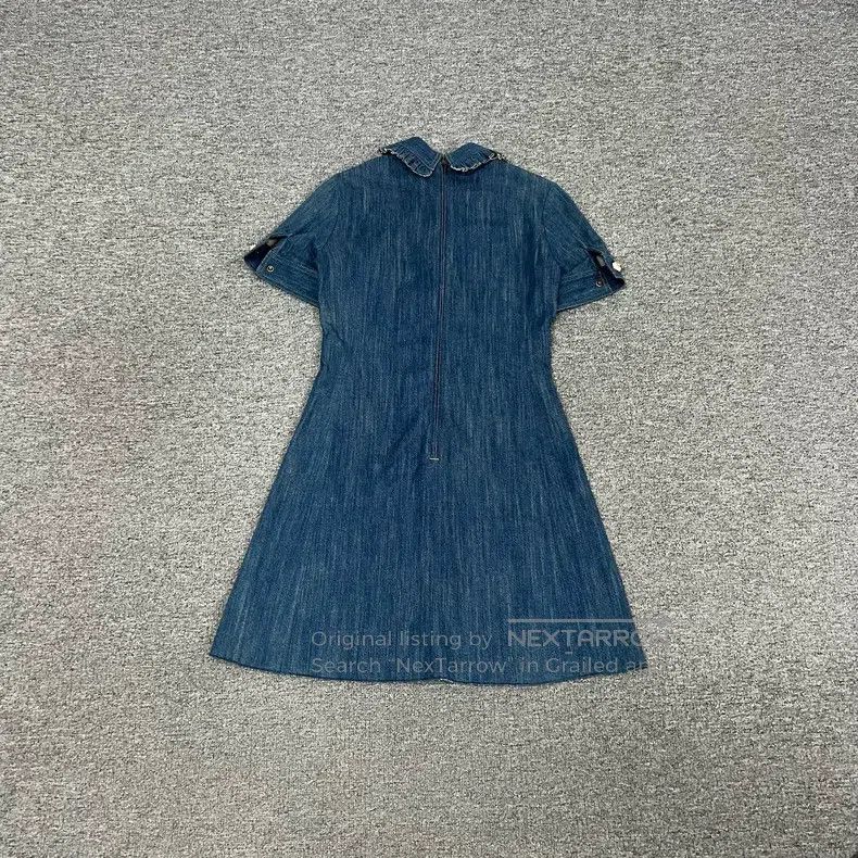 Gucci Gucci Baby collar denim dress Size XS / US 0-2 / IT 36-38 - 2 Thumbnail