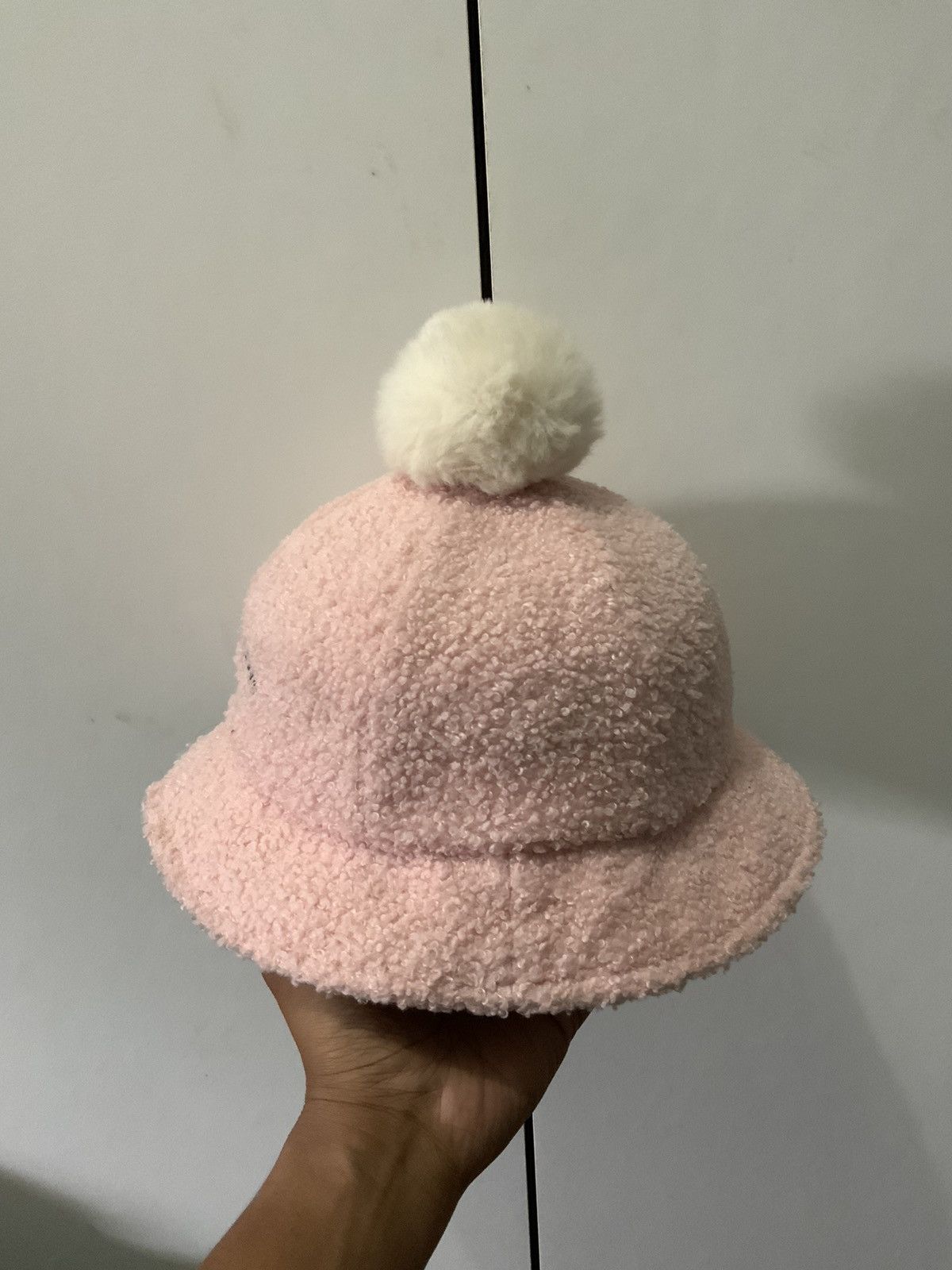 If Six Was Nine Life is Love Gohap Mohair Fur Pink Hat Size ONE SIZE - 3 Thumbnail