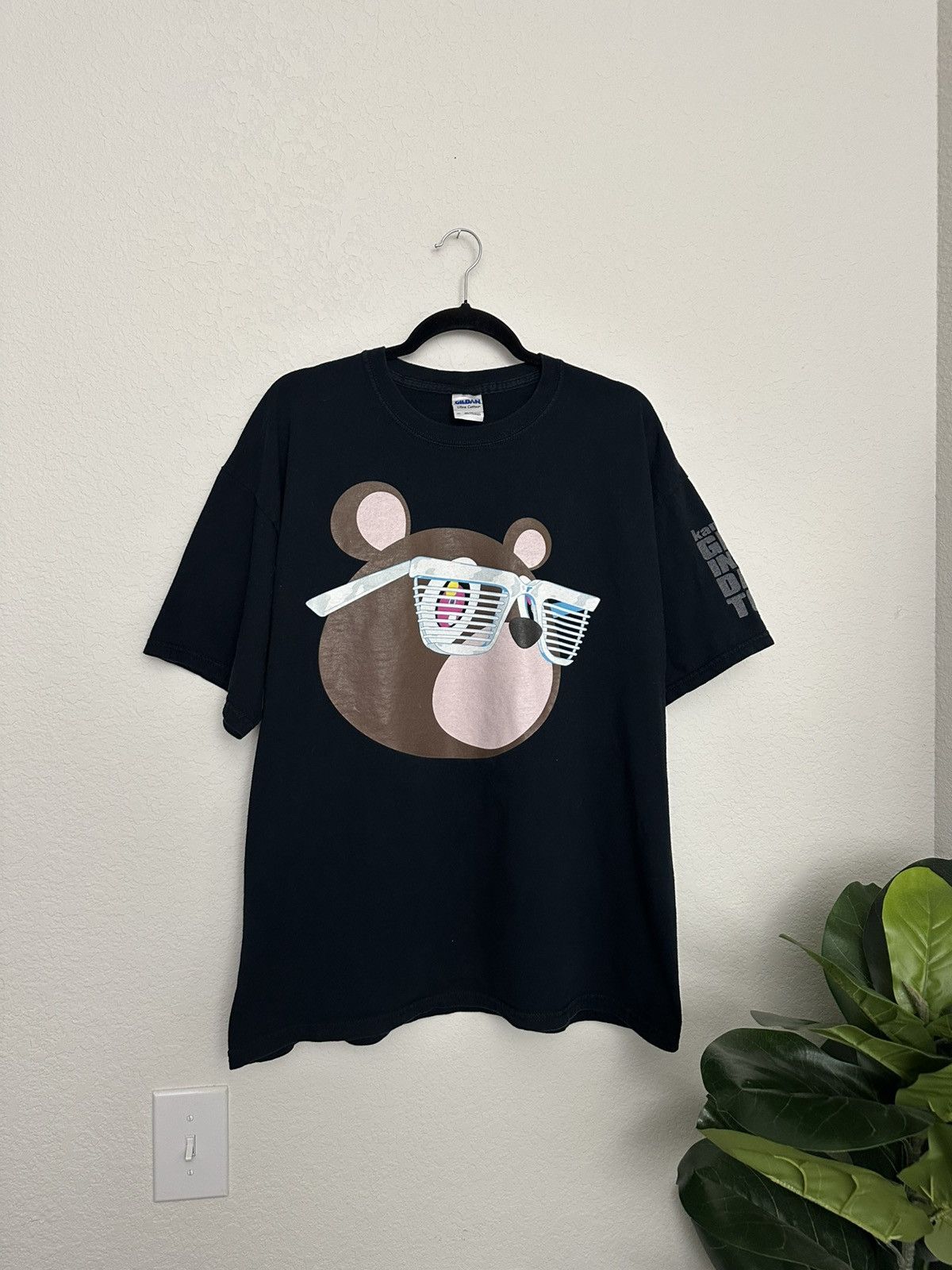 Band Tees × Kanye West × Vintage 2007 Kanye West Glow in the Dark Tour Tee XL Official Merch Size US XL / EU 56 / 4 - 2 Thumbnail