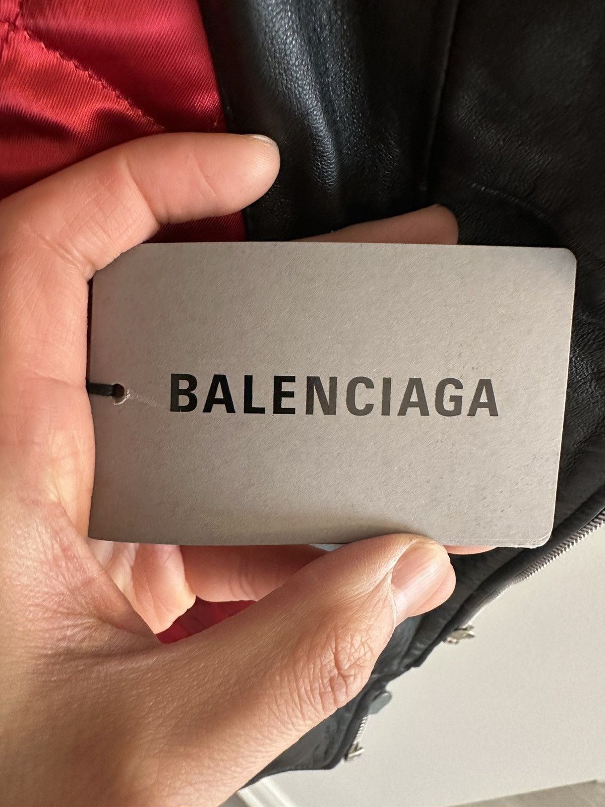 Balenciaga Balenciaga Fall 22 lost tape leather jacket Size US XS / EU 42 / 0 - 8 Thumbnail