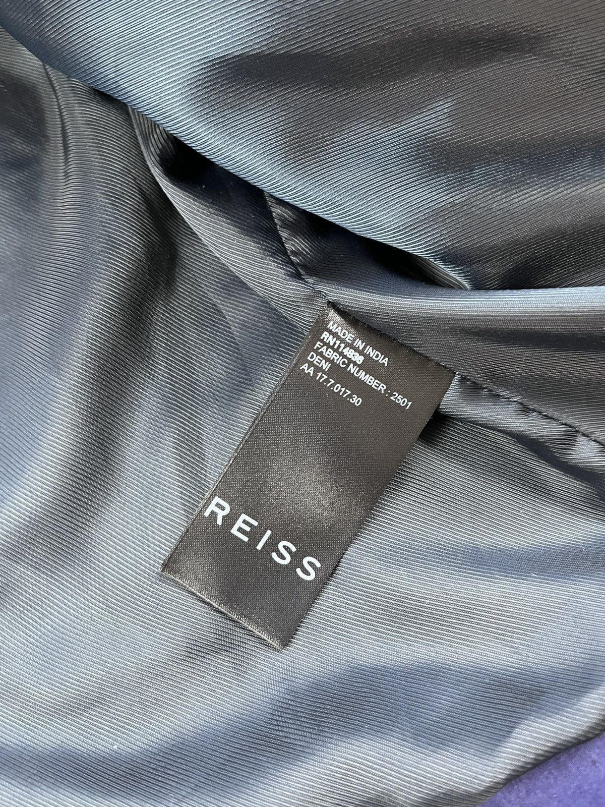 Reiss Vintage Reiss Womens Premium Perfecto SUEDE BIKER JACKET Size M / US 6-8 / IT 42-44 - 13 Thumbnail