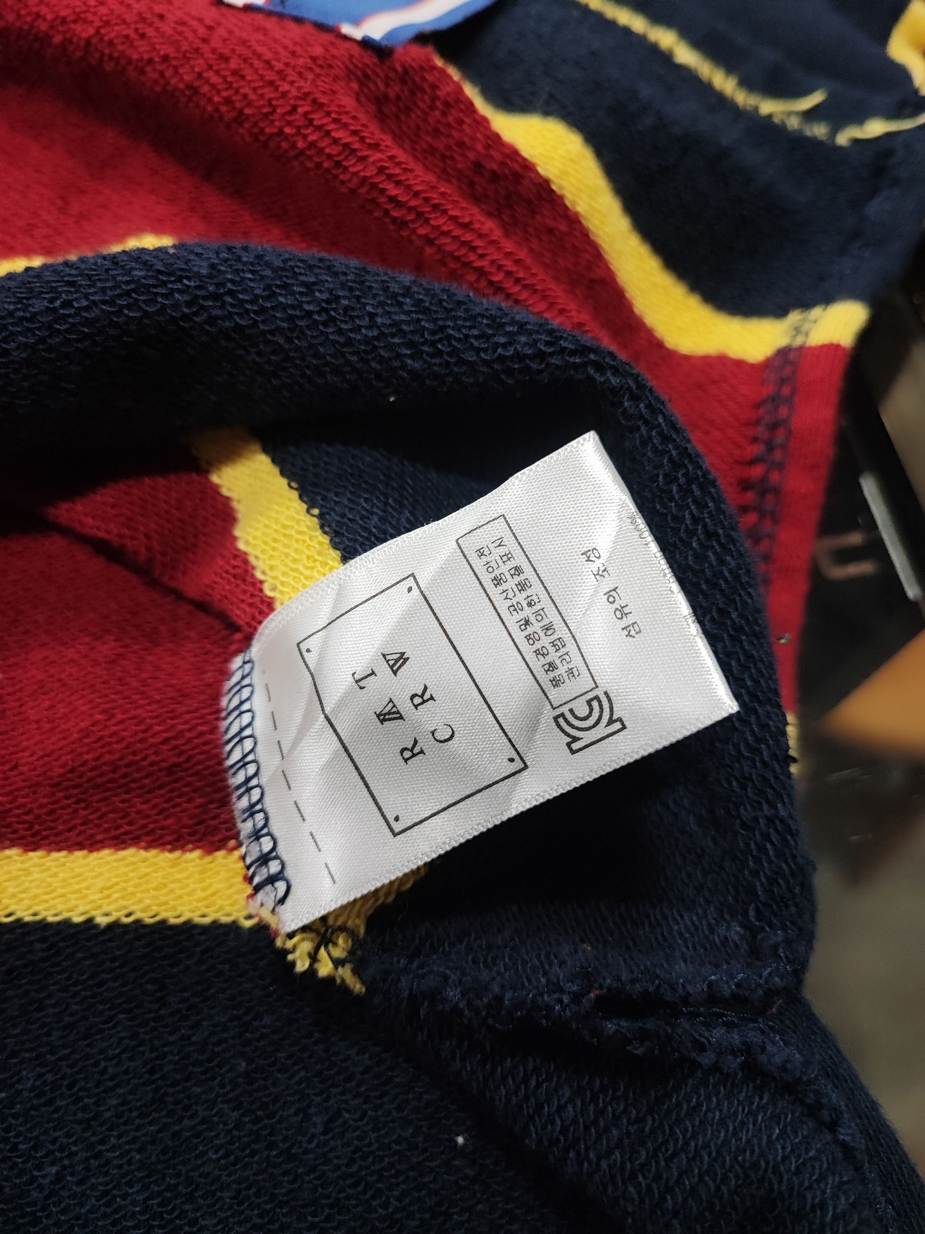 Japanese Brand ROMANTIC CROWN RUGBY LONG SLEEVE Size US L / EU 52-54 / 3 - 16 Thumbnail