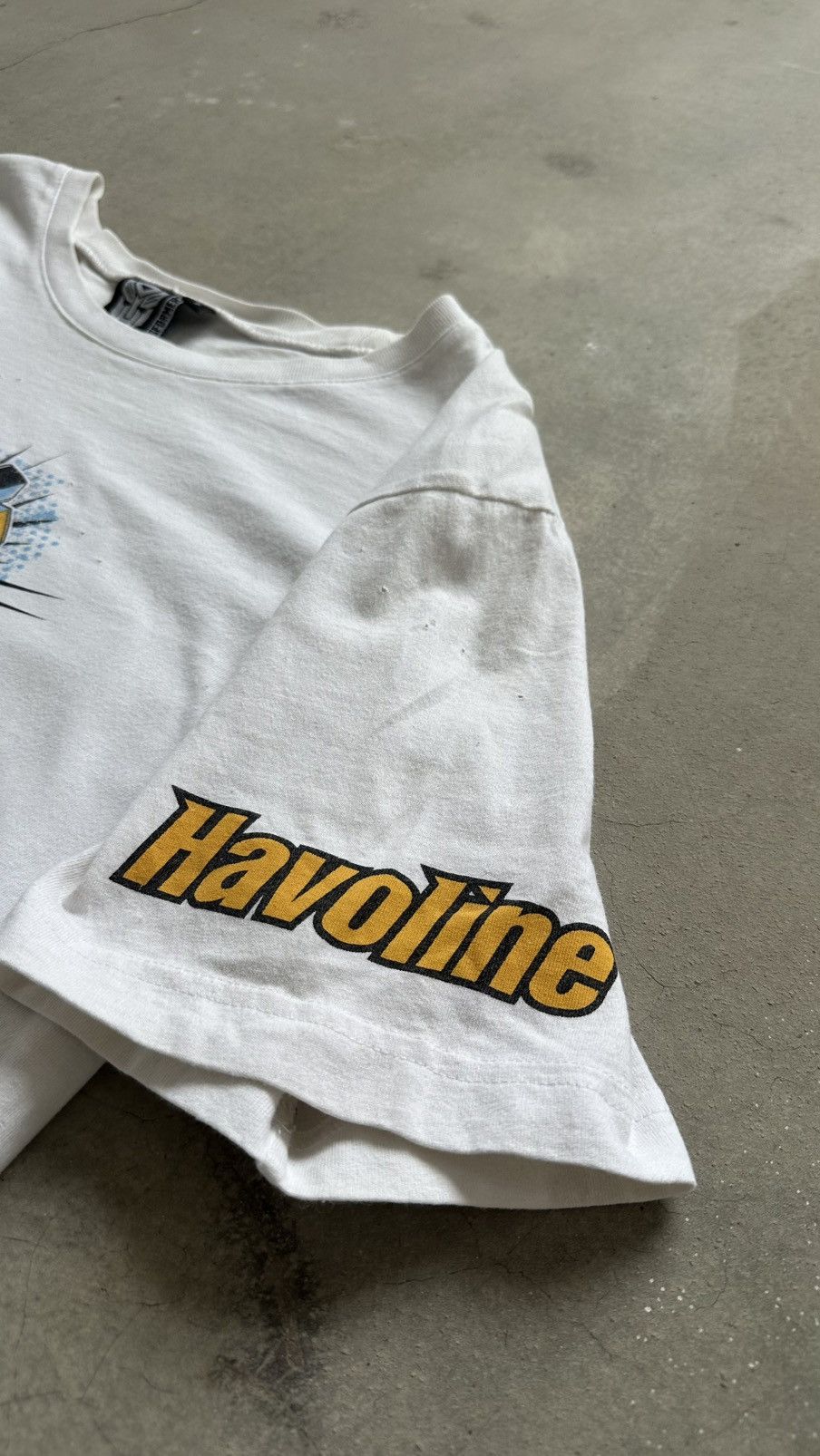 Transformers × Vintage VINTAGE TRANSFORMERS BUMBLEBEE HAVOLINE DISTRESSED TEE Size US L / EU 52-54 / 3 - 3 Thumbnail