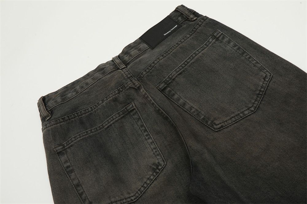 Japanese Brand × Jean Street style distressed men's straight jeans Size US 32 / EU 48 - 6 Thumbnail