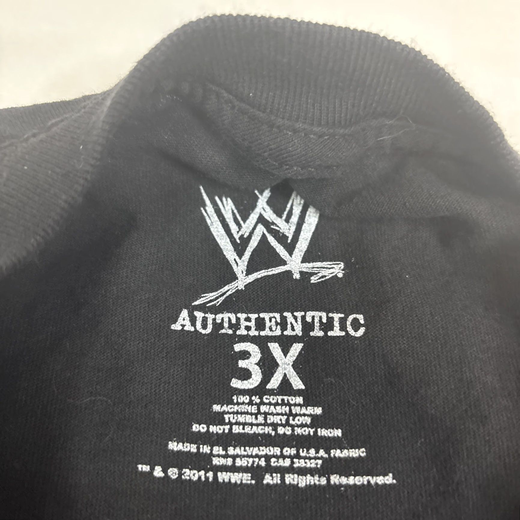 Etro WWE T Shirt Mens 3XL Black Retro The Rock Your Role Know It Your Mouth Shut It Size US XXL / EU 58 / 5 - 3 Thumbnail