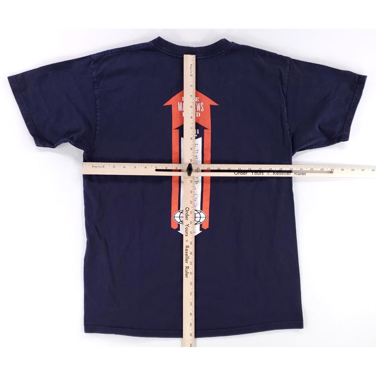 Anvil Dave Matthews Band Anvil 2007 Spring Tour T Shirt Blue Short Sleeve Mens L Size US L / EU 52-54 / 3 - 5 Thumbnail