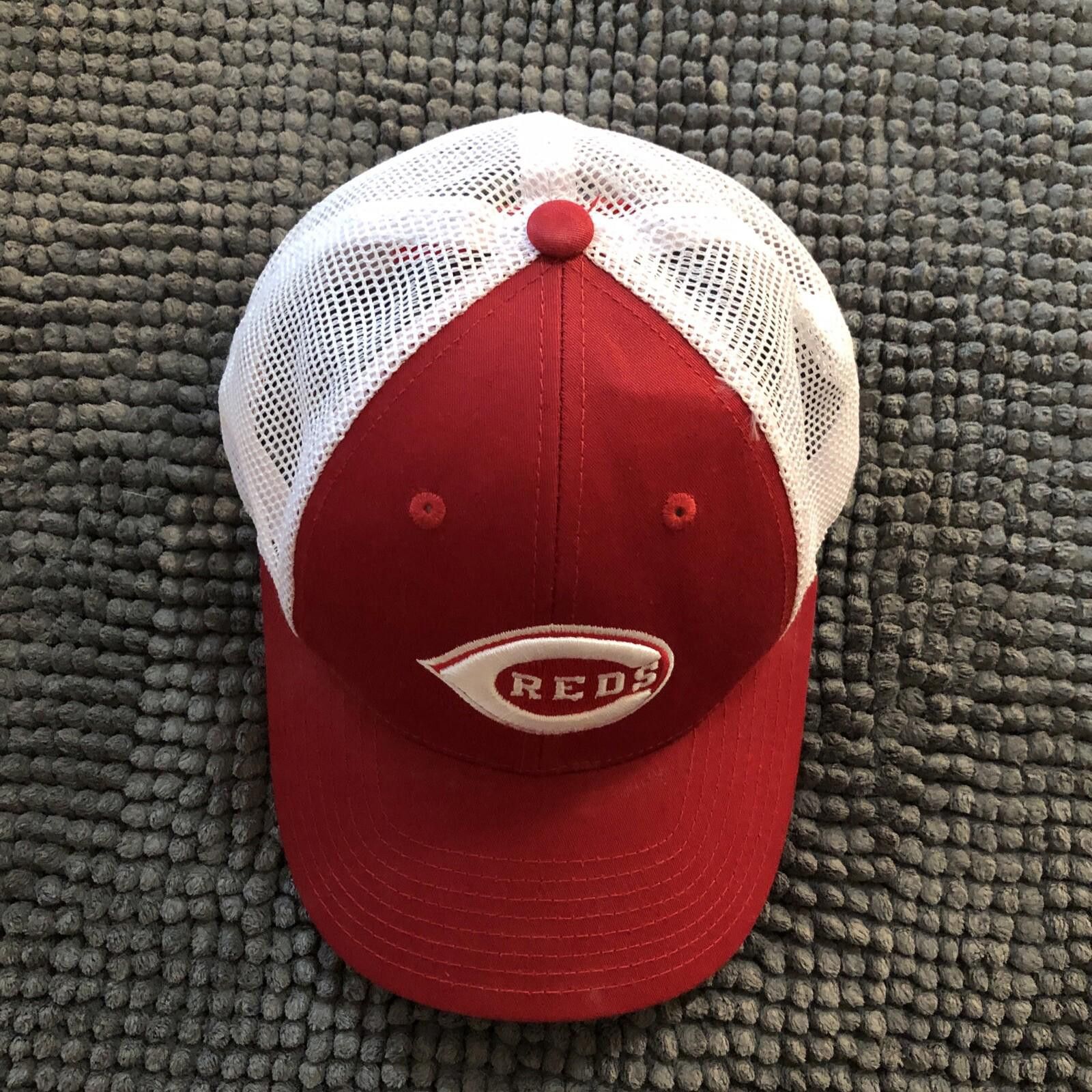 American Needle Cincinnati Reds Hat Mesh/Snap Cooperstown American Needle Size ONE SIZE - 5 Thumbnail