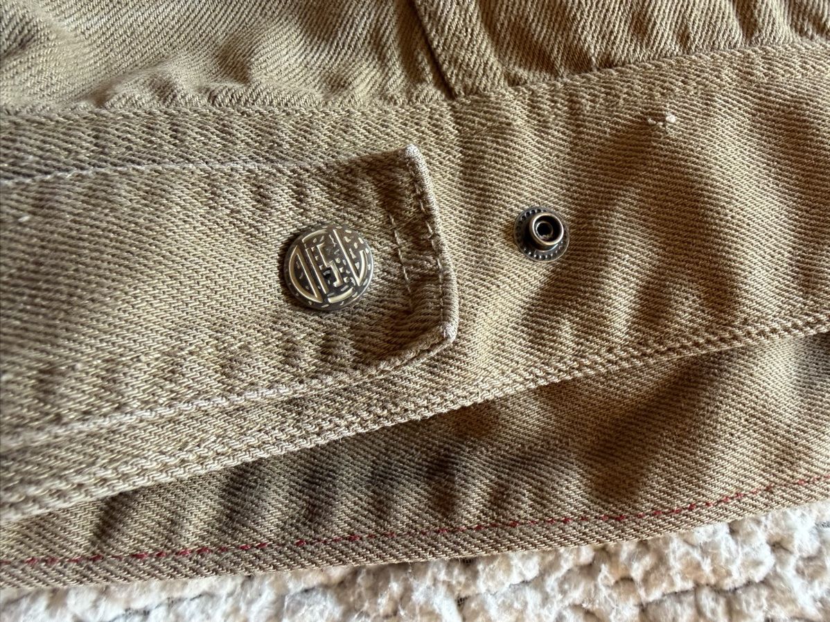 Diesel Diesel Rising Sun Khaki Denim Jacket Size US S / EU 44-46 / 1 - 10 Thumbnail