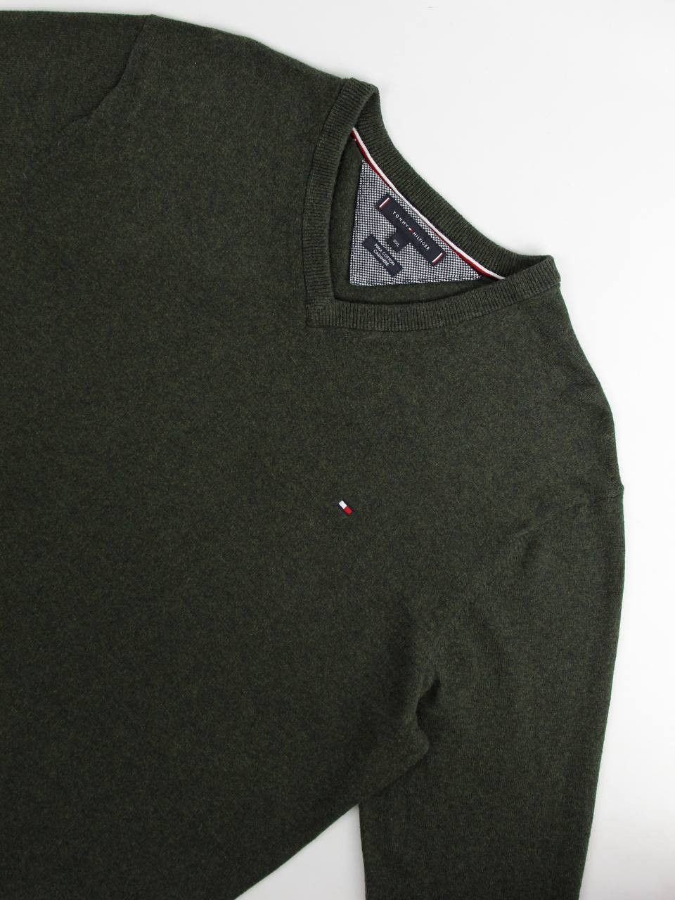 Tommy Hilfiger TOMMY HILFIGER Cashmere and cotton jumper Size US XXL / EU 58 / 5 - 2 Thumbnail