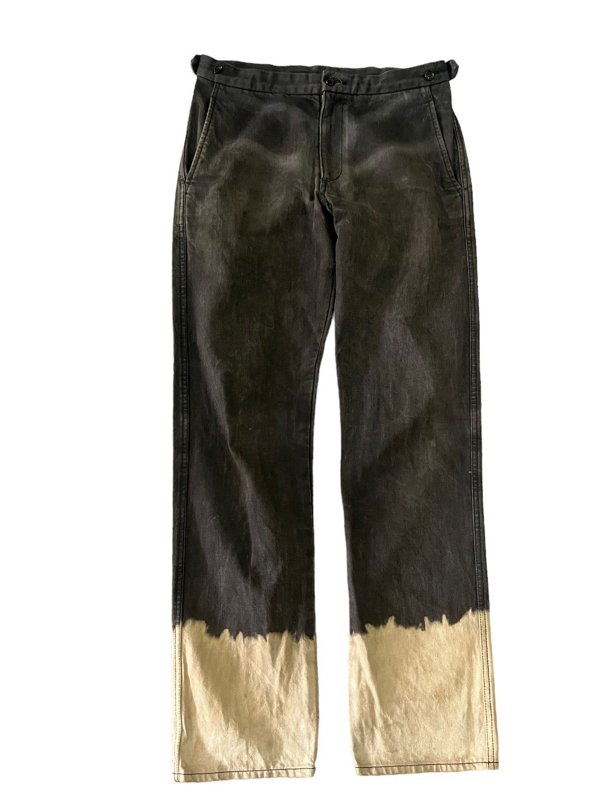 Comme des Garcons Vintage Comme des garcons faded custom bleach AD2002 32 x 31 Size US 32 / EU 48 - 2 Thumbnail