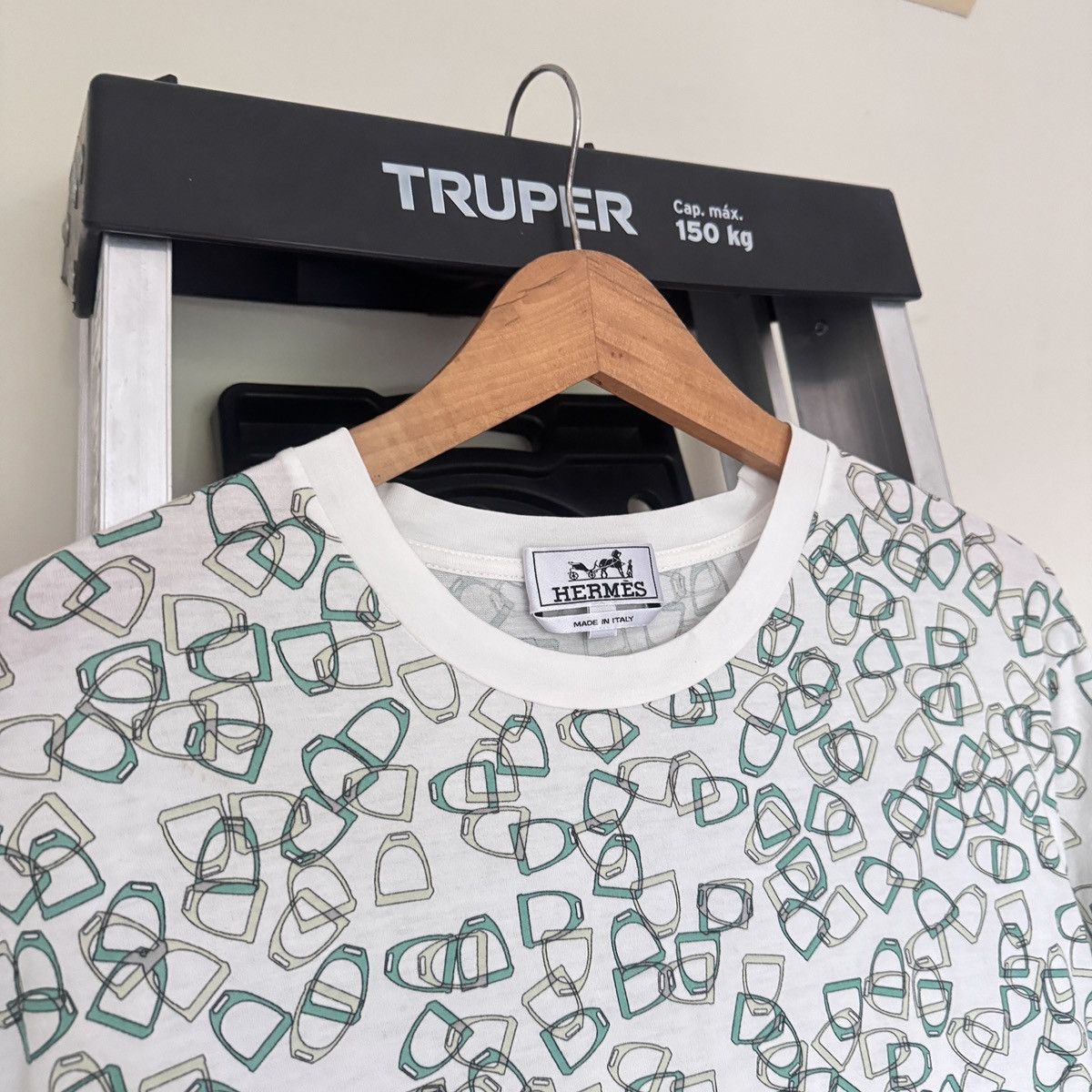 Hermes Hermes Chain Print T-Shirt Size US M / EU 48-50 / 2 - 3 Thumbnail