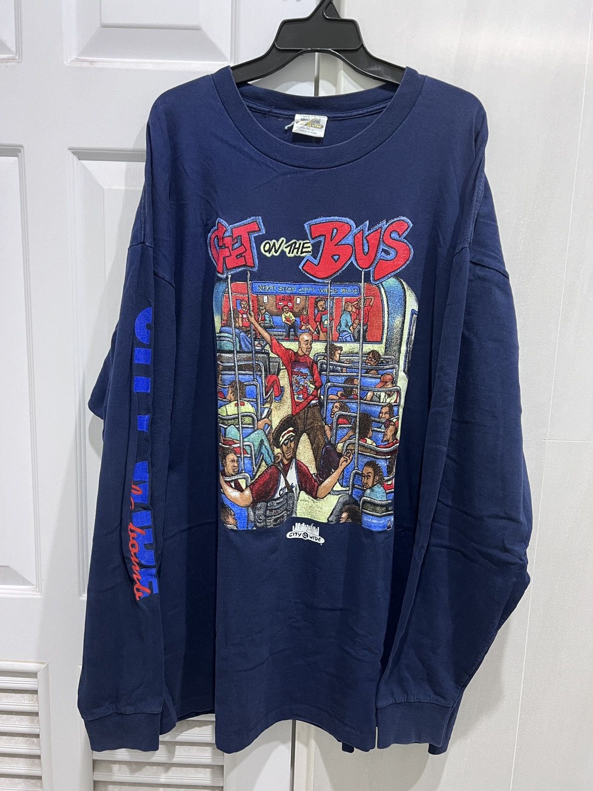 Rap Tees Vintage 90s Get on the Bus movie Spike Lee Tee 2XL Size US XXL / EU 58 / 5 - 2 Thumbnail