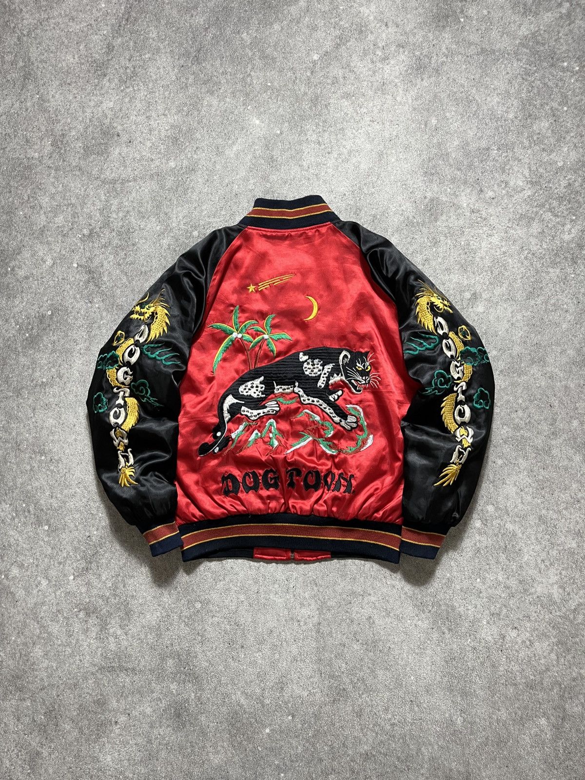 Dogtown ⚡️Rare⚡️ Vintage Dogtown Black Panther Dragon Souvenir Jacket Size US M / EU 48-50 / 2 - 1 Thumbnail