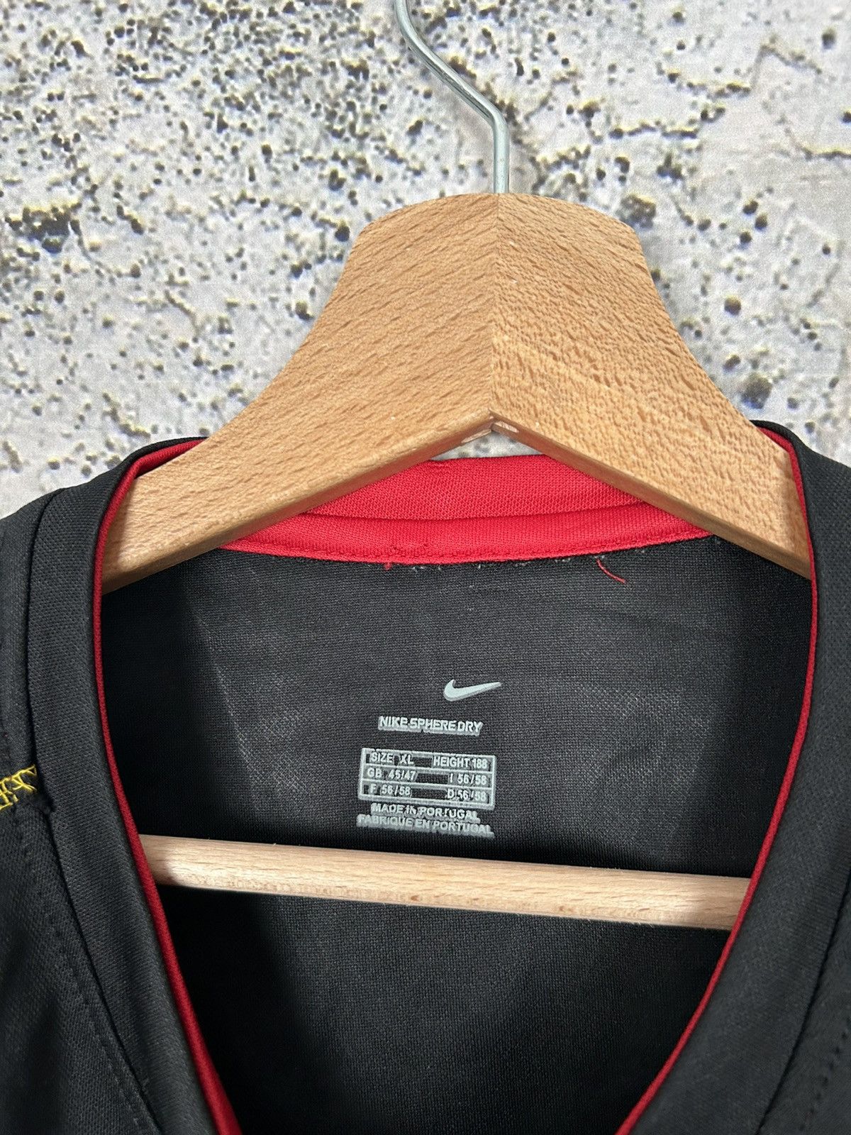 Nike Vintage #7 Figo Portugal World Cup 2006 Soccer Jersey Nike Size US XL / EU 56 / 4 - 7 Thumbnail