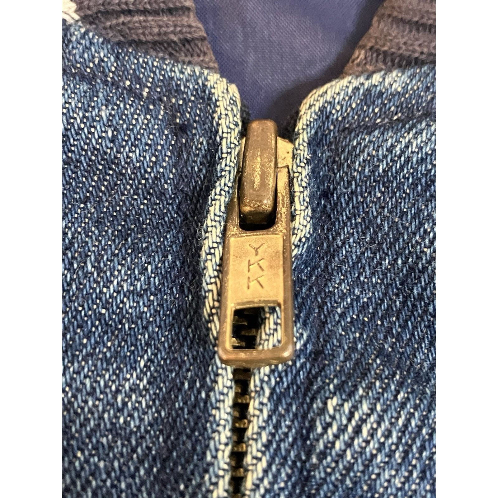Starter Vtg Honors Sport Jacket Mens Medium Blue Varsity Denim Zip Size US M / EU 48-50 / 2 - 8 Thumbnail