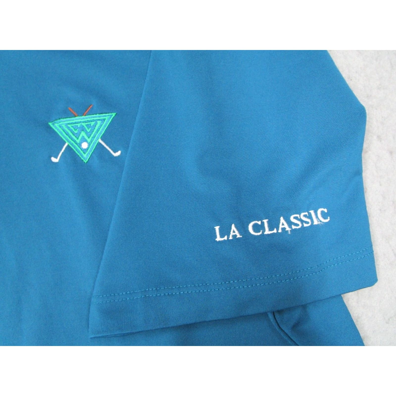 Vintage Greyson Polo Shirt Men M Blue Wolf Westwood Country Club LA Classic Golf Shirt Size US M / EU 48-50 / 2 - 4 Thumbnail